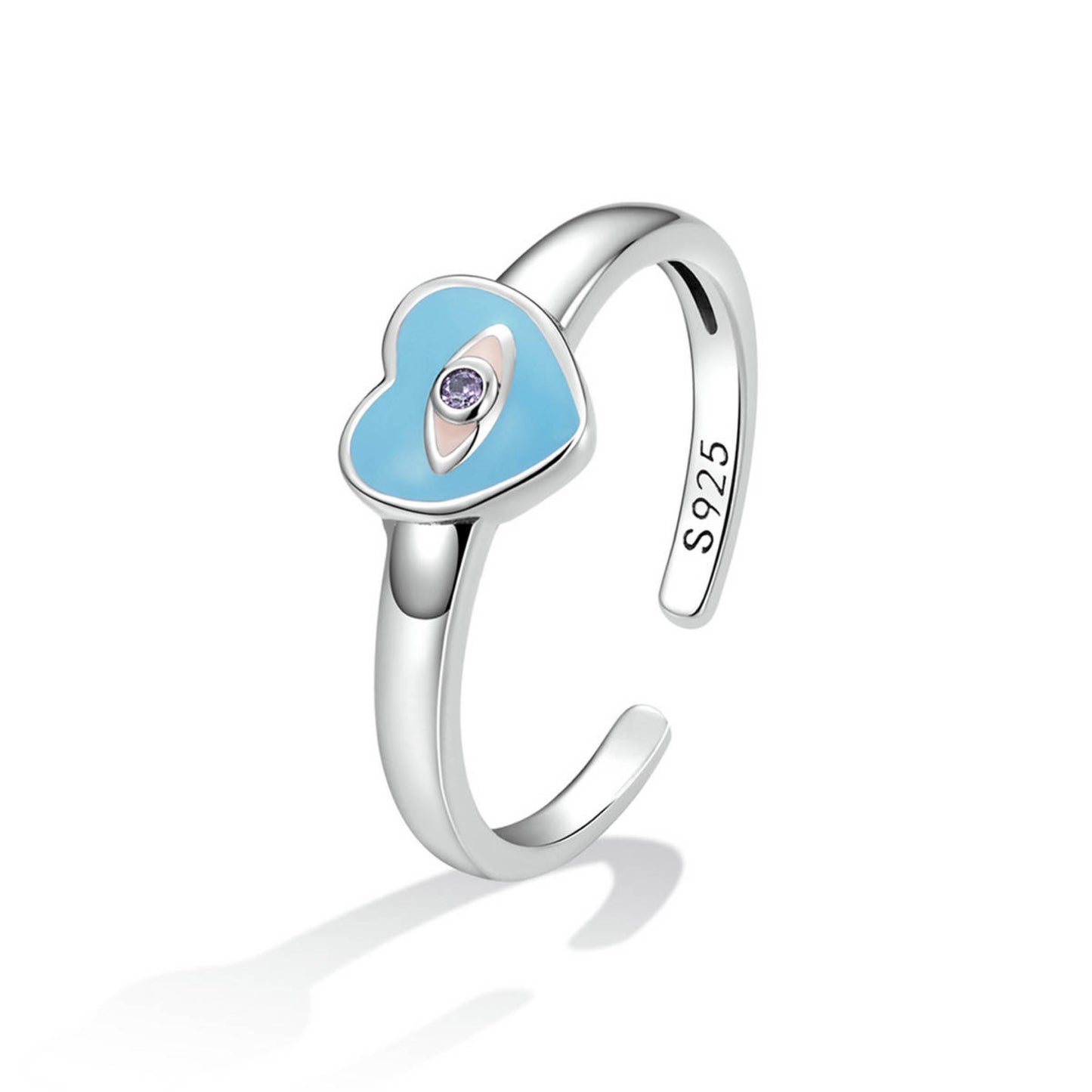 Evil Eye 🧿 Ring Sterling Silver