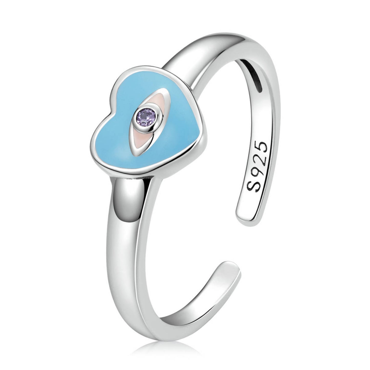 Evil Eye 🧿 Ring Sterling Silver
