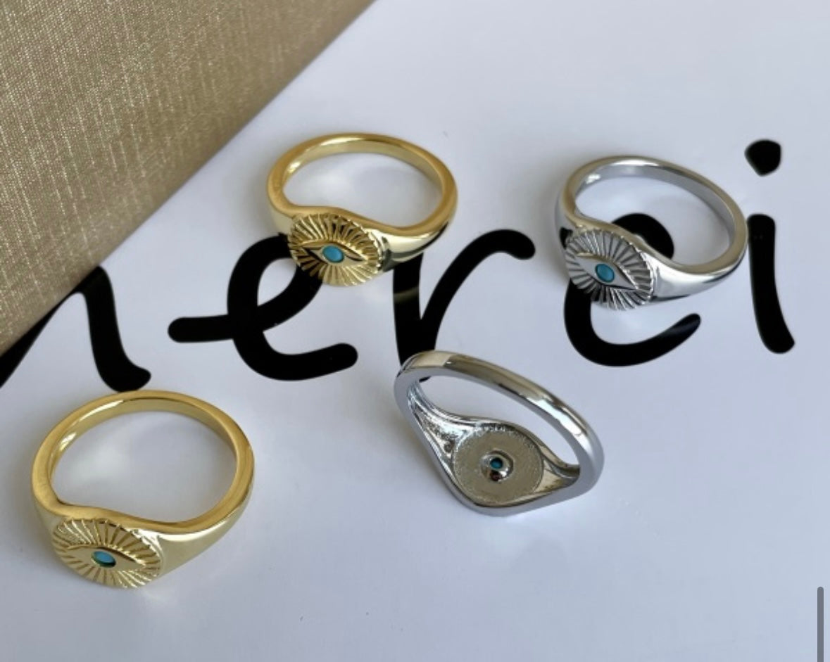 Evil Eye 🧿 Ring Fashionable