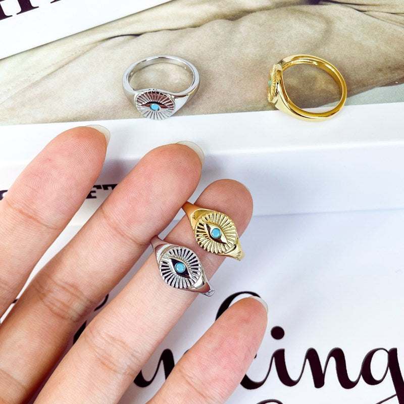 Evil Eye 🧿 Ring Fashionable