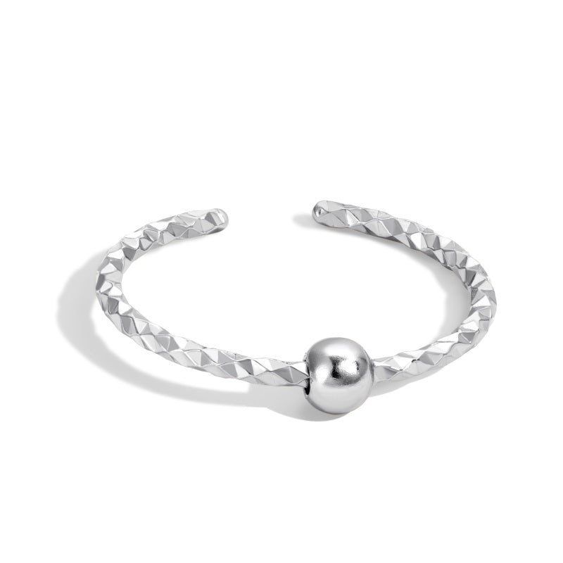 Gold plated silver plated Ring ball