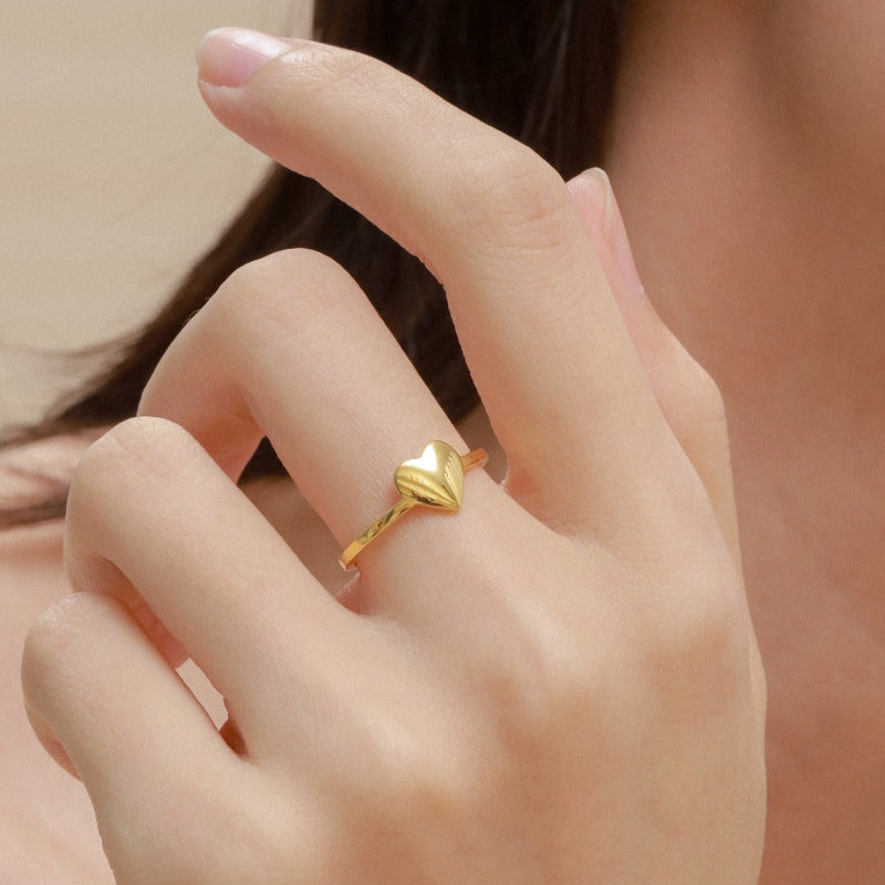 925S Heart Ring