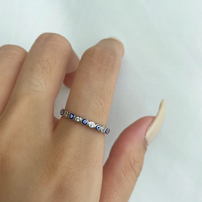 Evil eye 🧿 Ring 925S