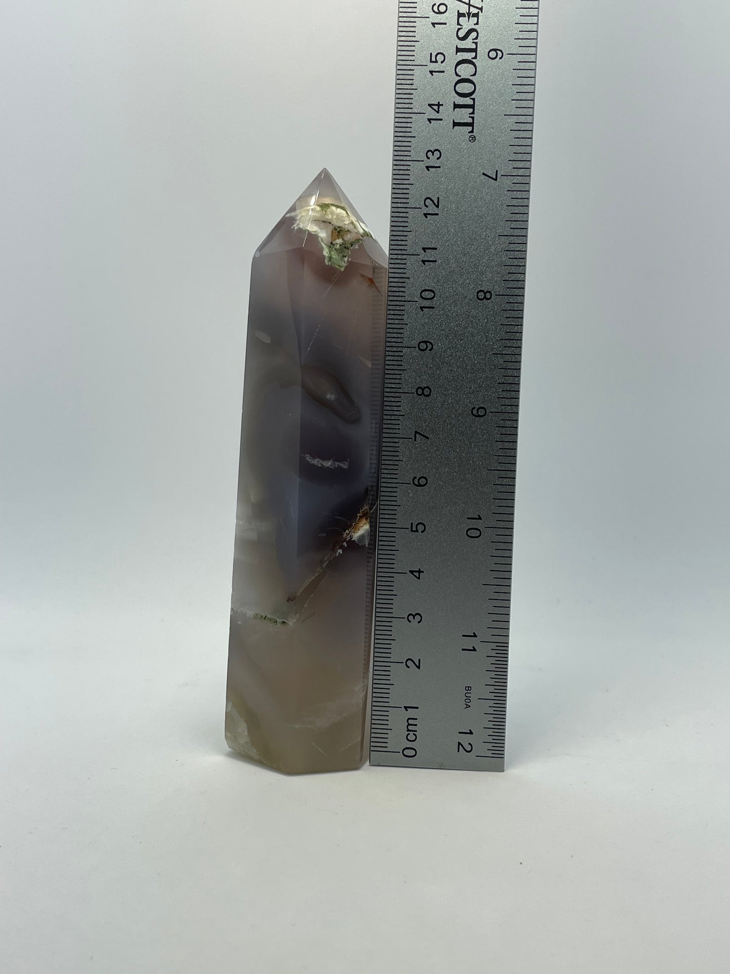 Point Crystal Lace Agate