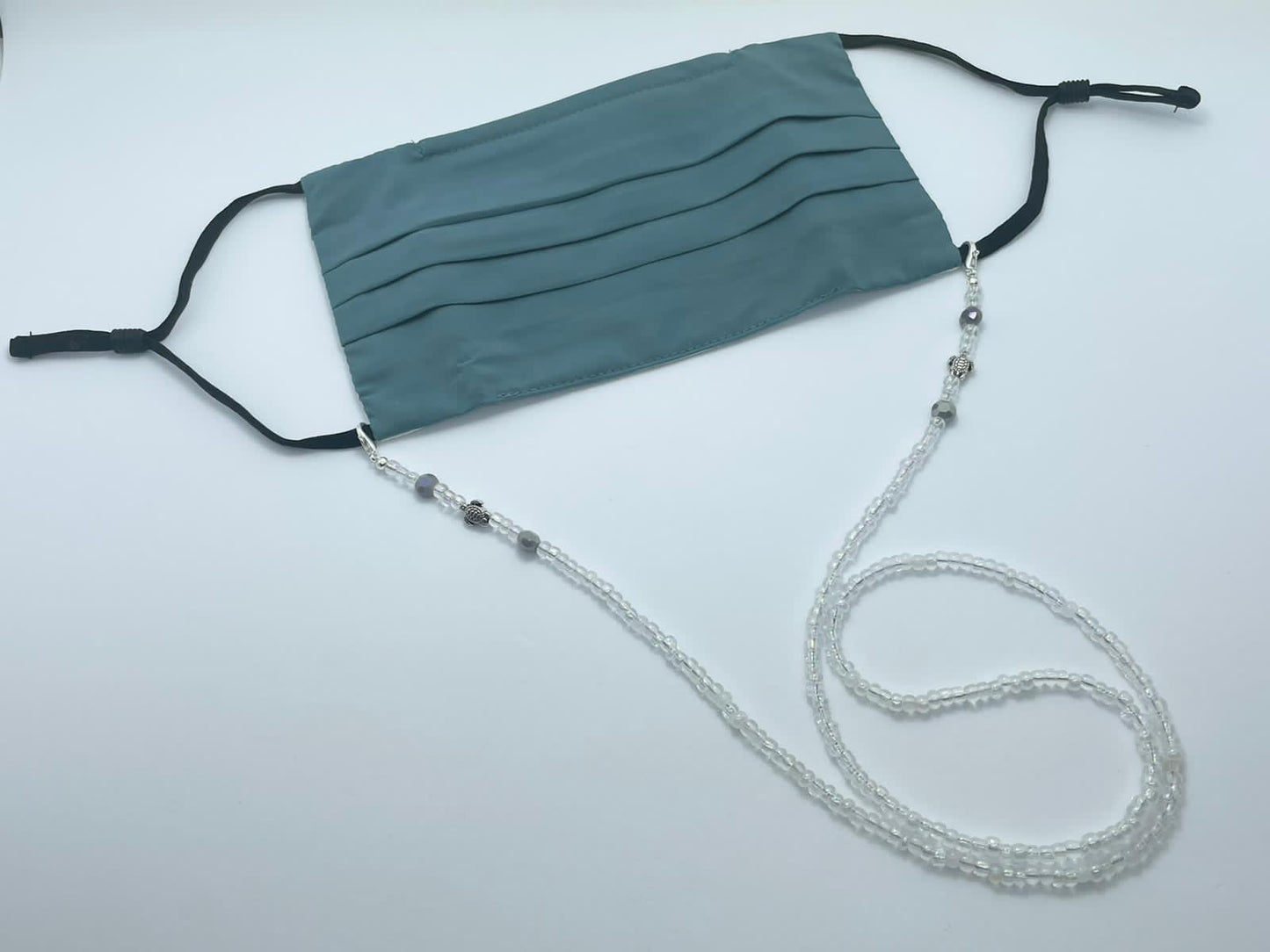 Elephant Clear Face Mask Chain