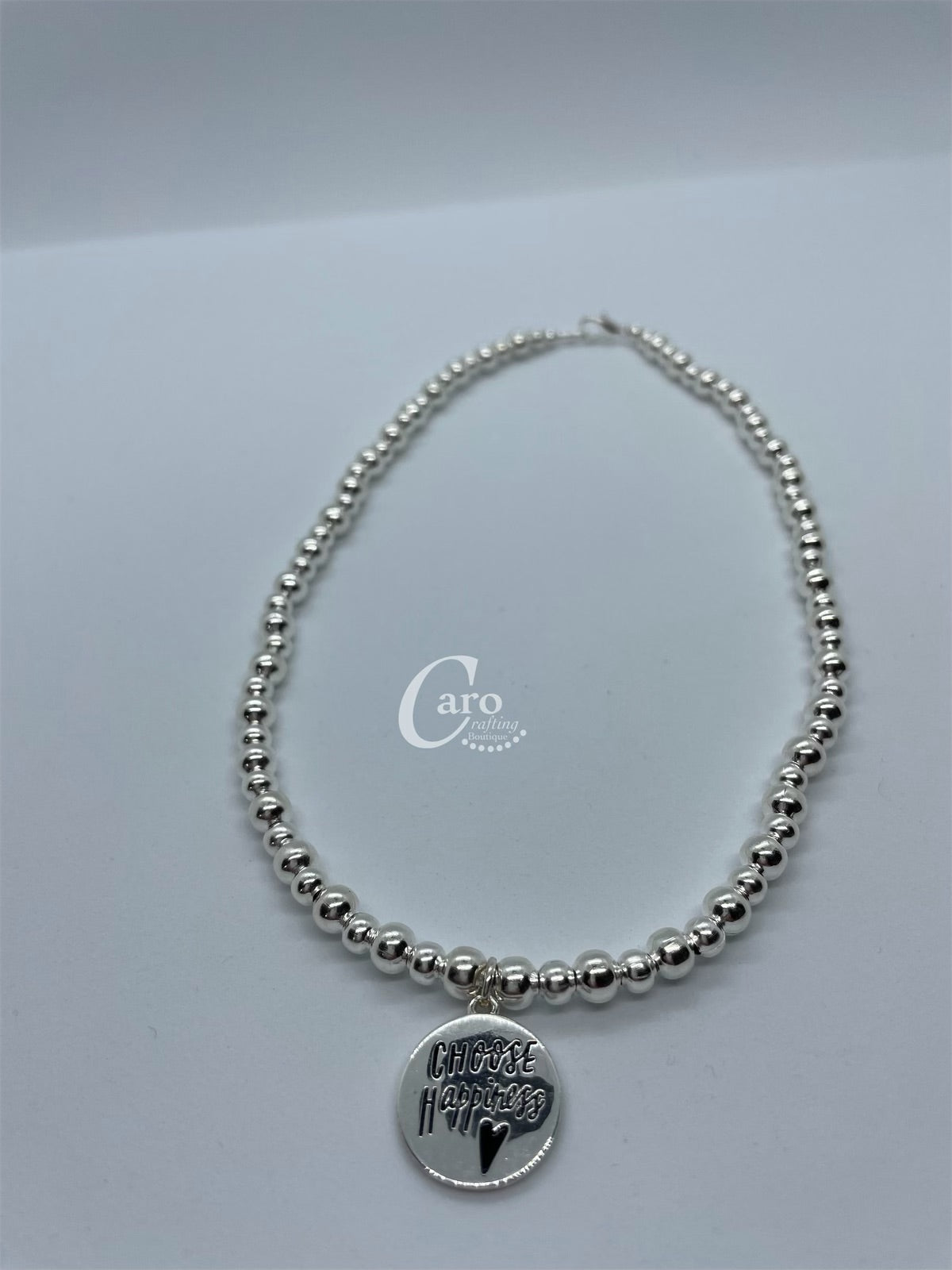 Silver Plated Necklace - Charm Options Available