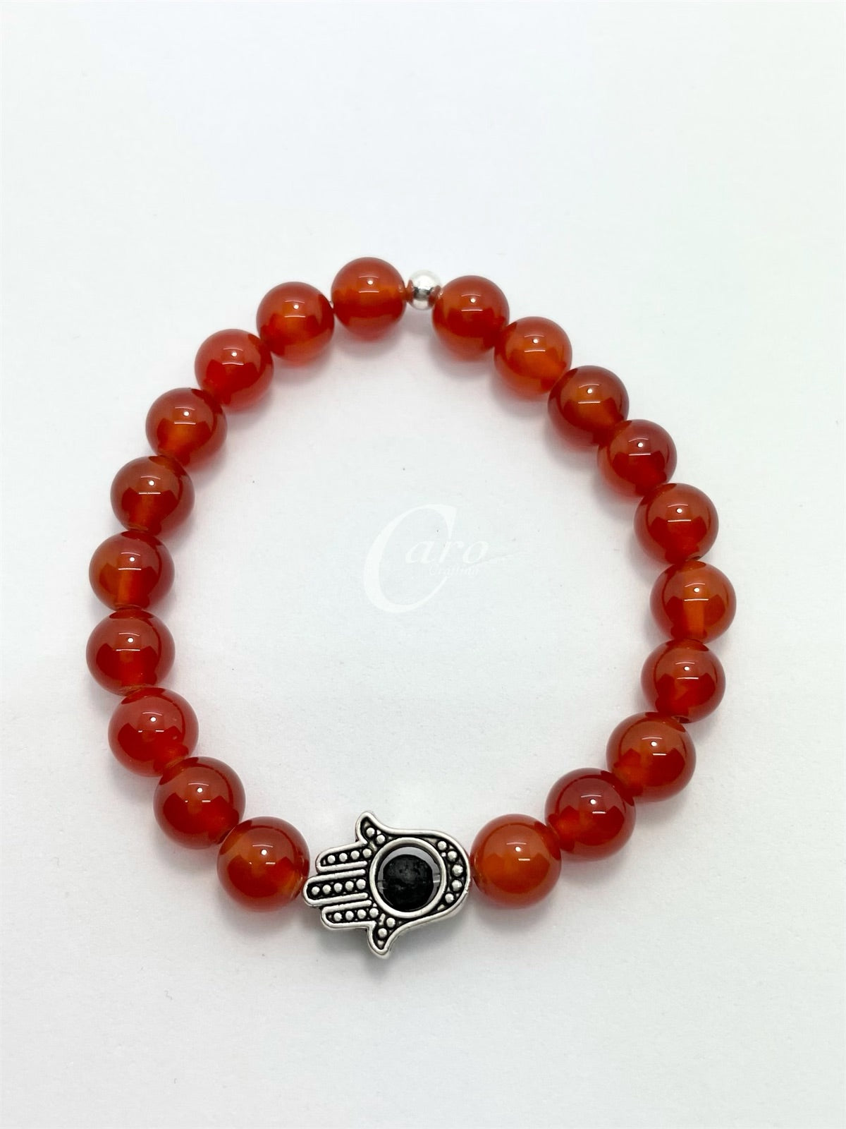 Crystal Bracelet & Hamsa Hand