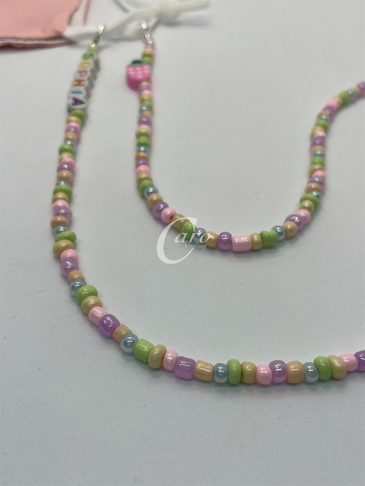 Strawberry Face Mask Chain