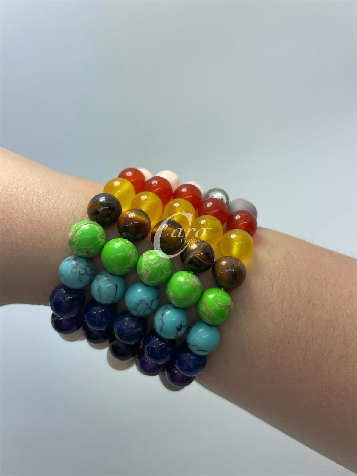 Crystal Bracelet 7 Chakra Quartz