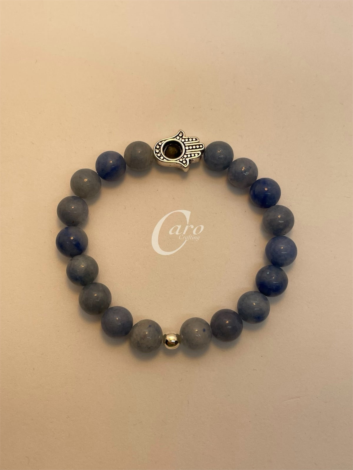 Crystal & Hamsa Hand Bracelets
