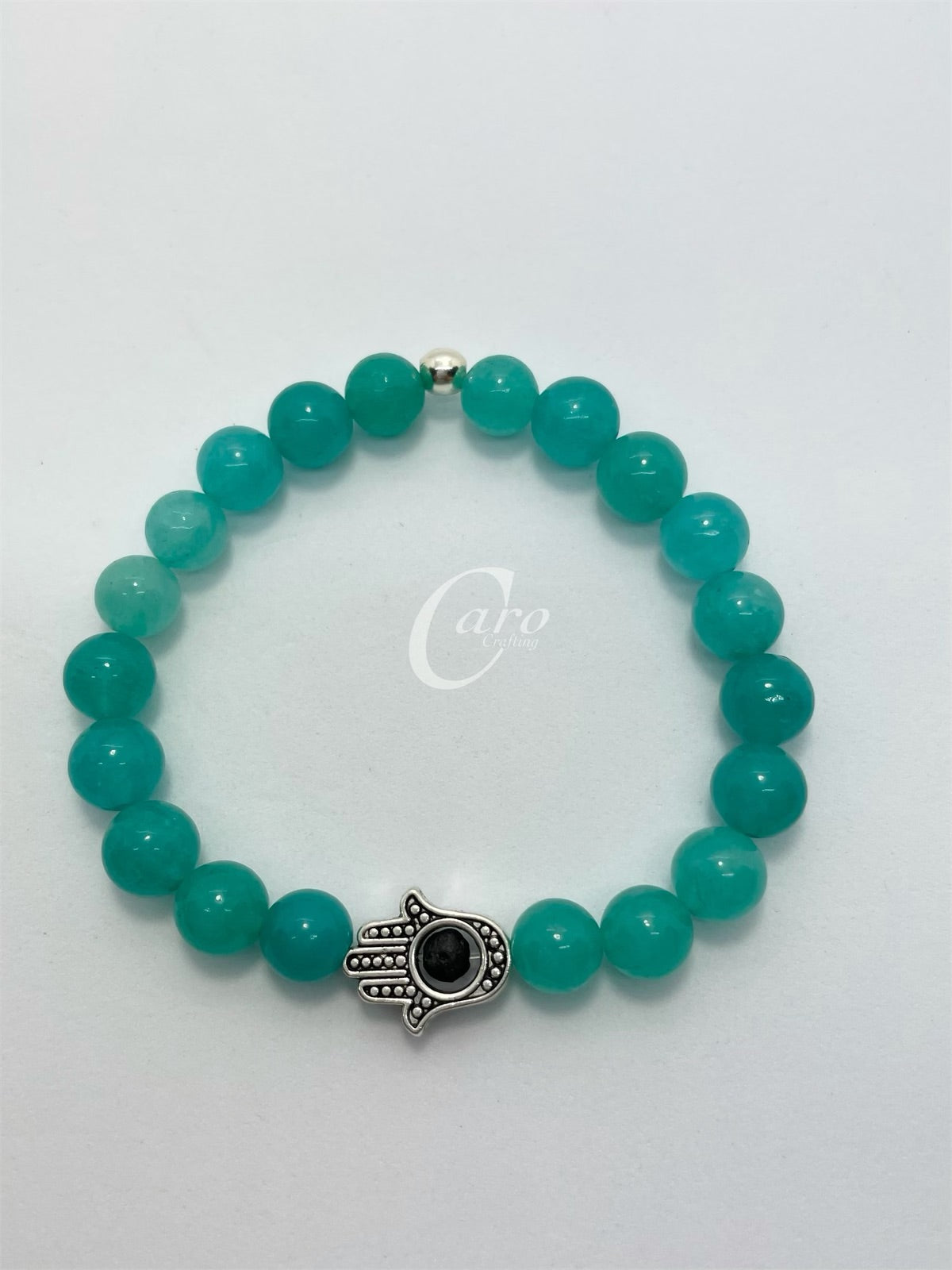 Crystal Bracelet & Hamsa Hand