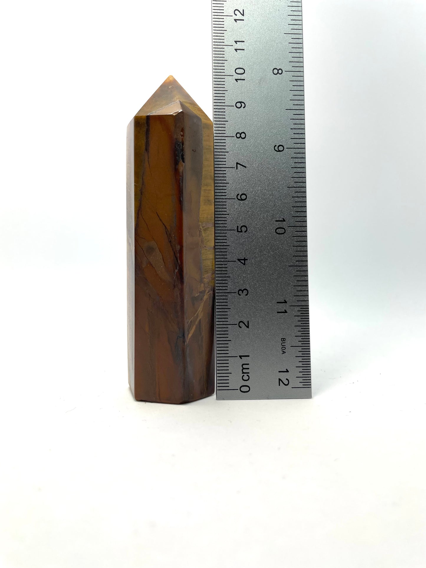 Point Crystal Tiger Eye