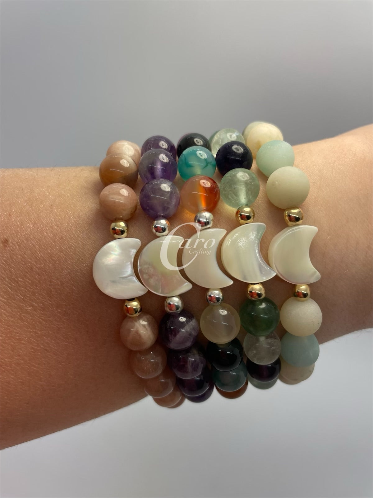 Moon & Crystal Bracelet