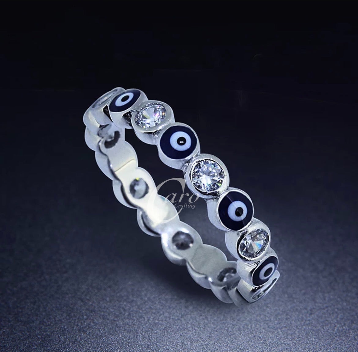 Evil Eye 🧿 Ring 925 Silver
