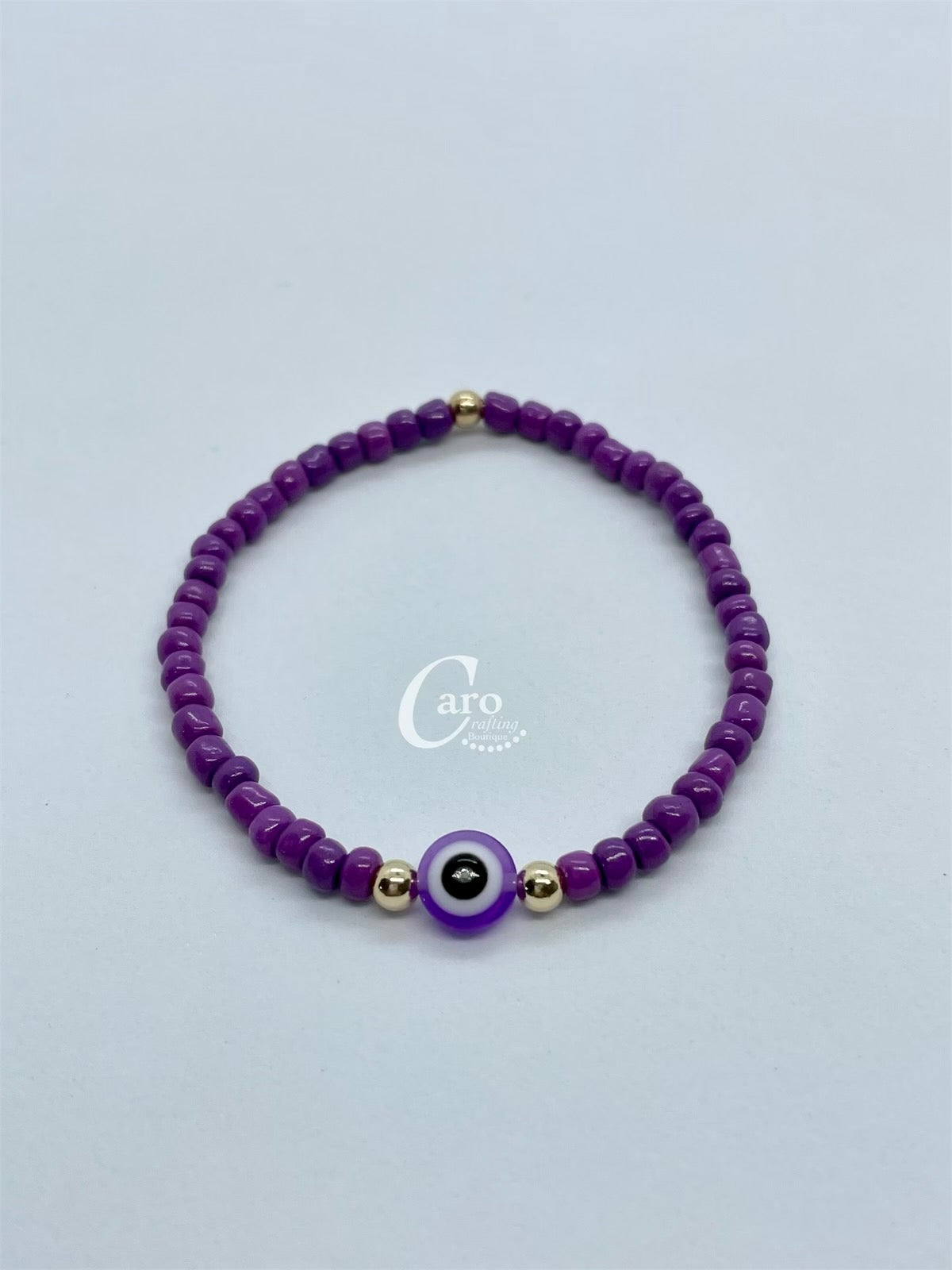 Evil Eye Bracelet 18kt Gold Filled