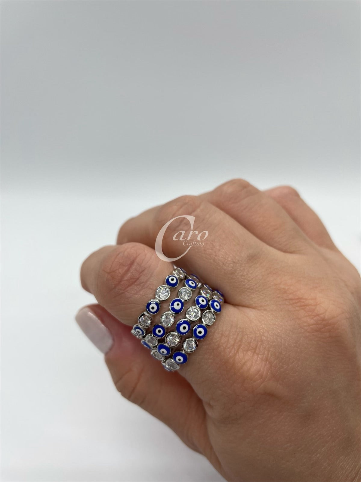 Evil Eye 🧿 Ring 925 Silver