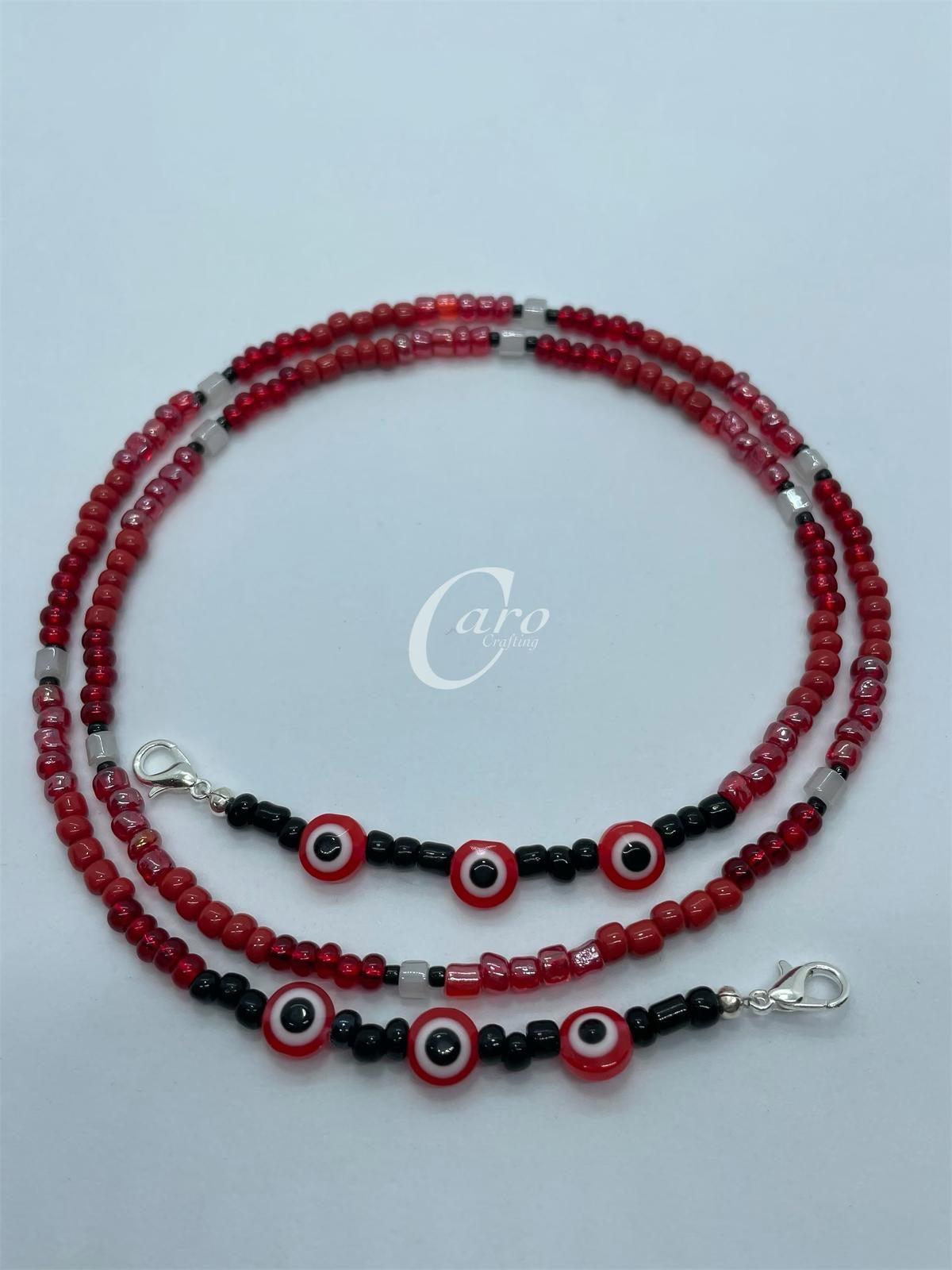Evil Eyes Mask Chain/Glasses Chain
