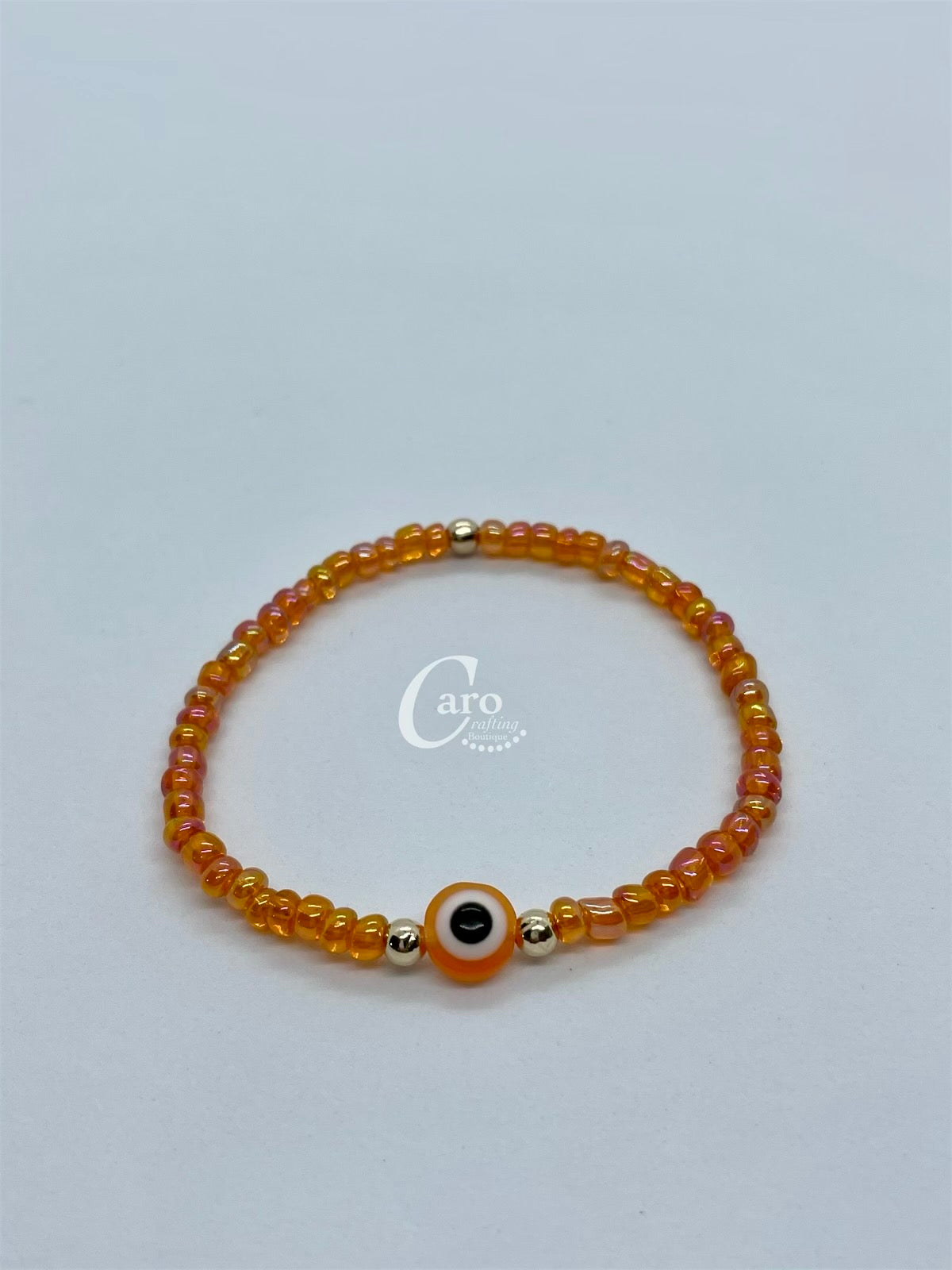 Evil Eye Bracelet 18kt Gold Filled