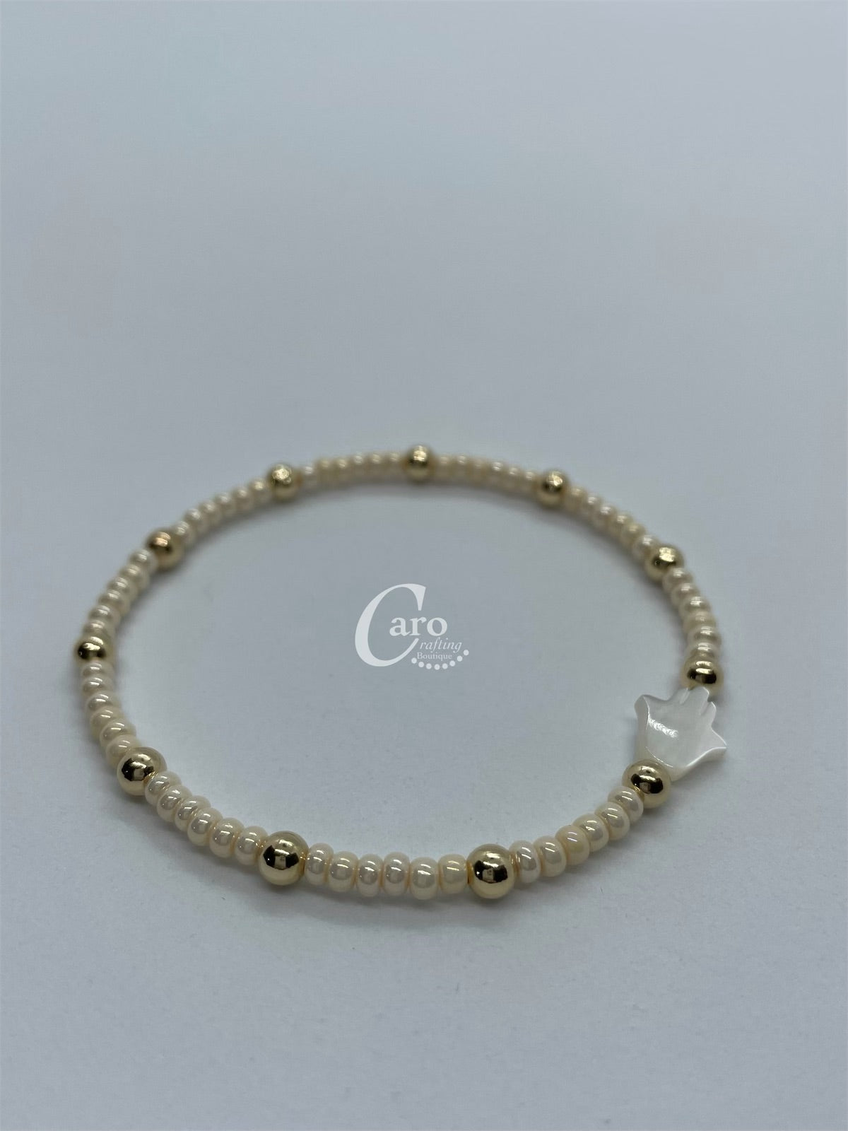 Hamsa Hand Brazilian Gold Filled Bracelet