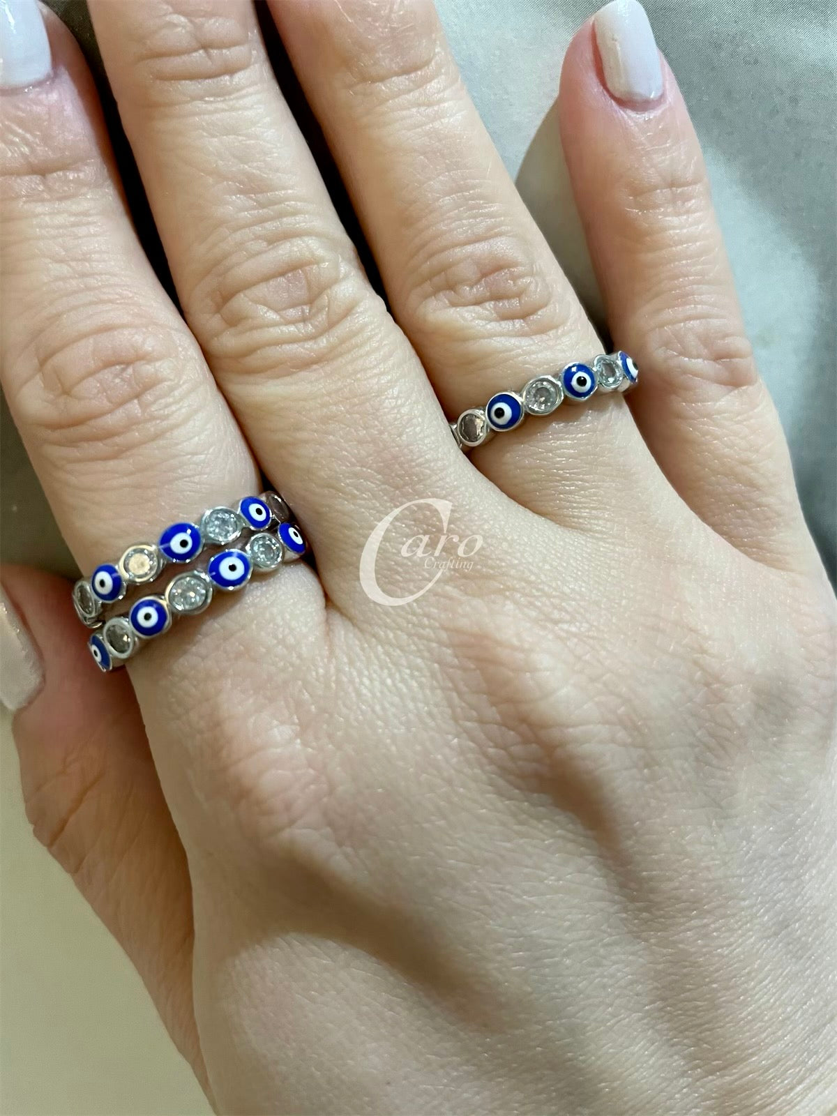 Evil Eye 🧿 Ring 925 Silver