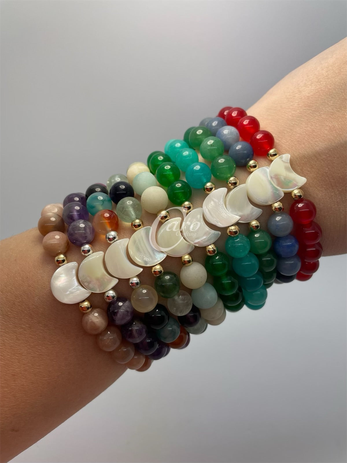 Moon & Crystal Bracelet