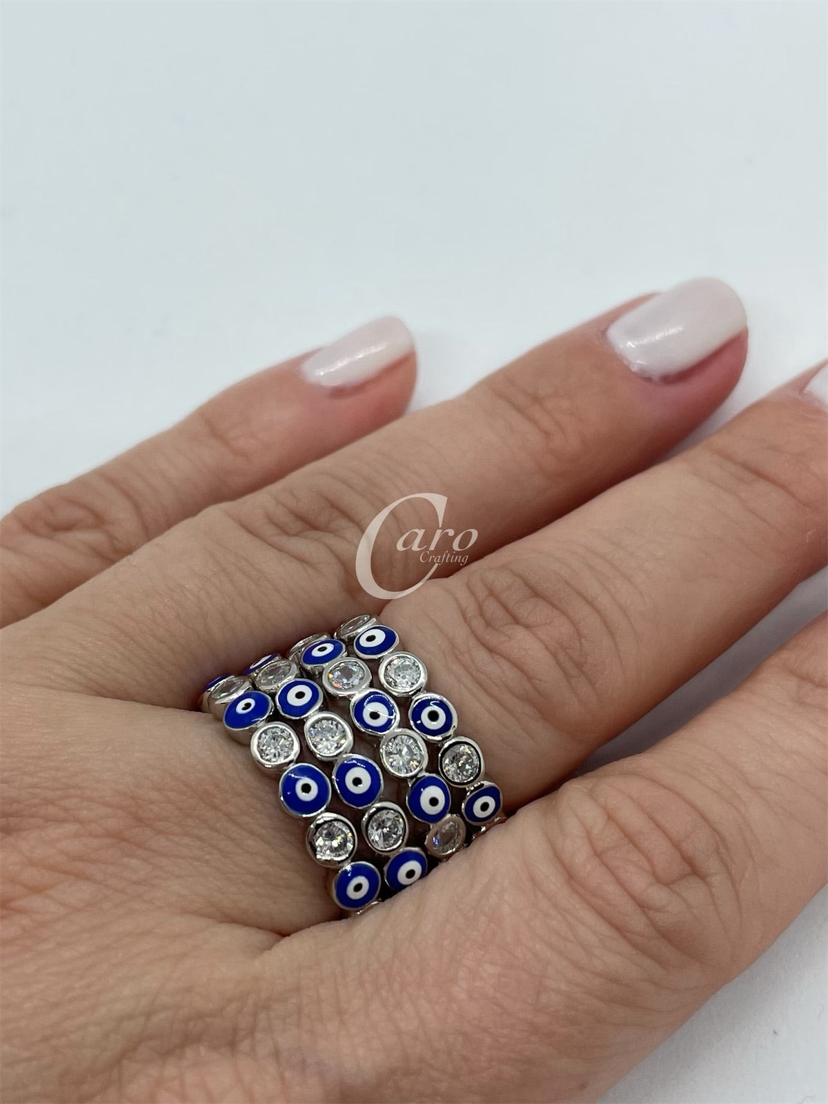 Evil Eye 🧿 Ring 925 Silver