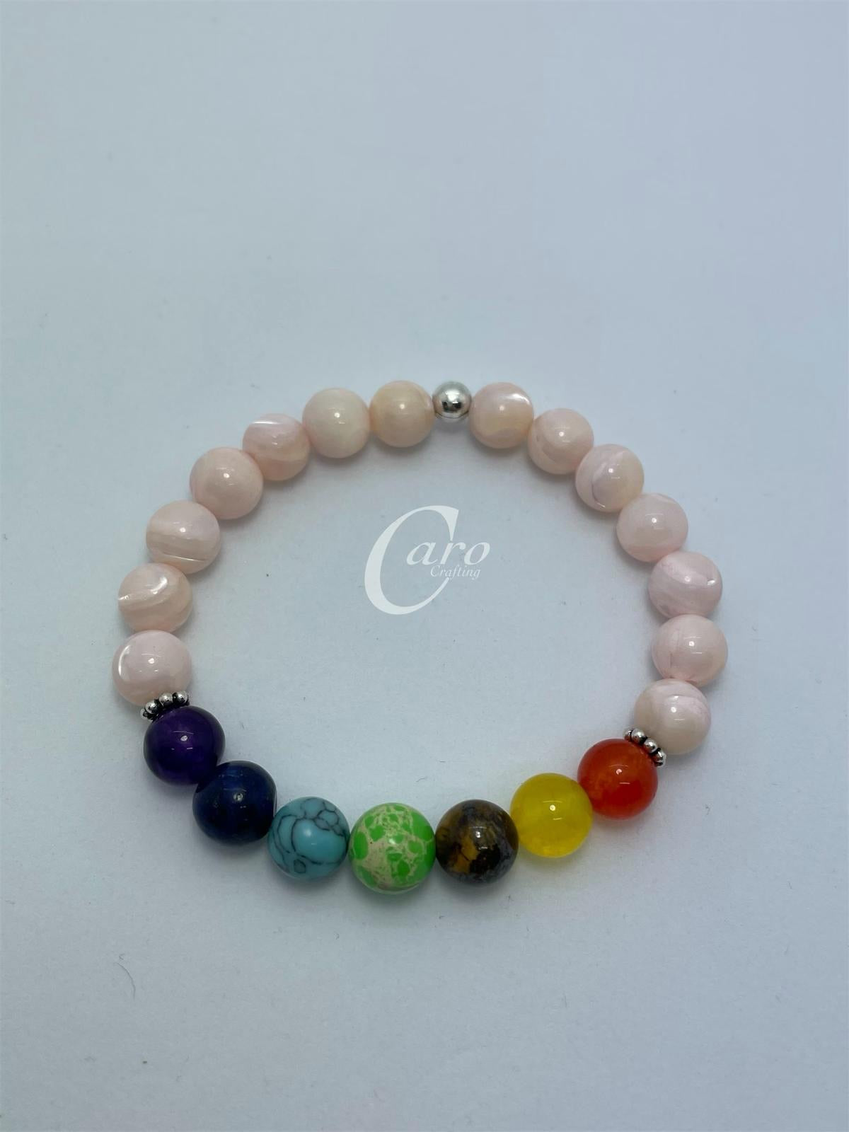 Crystal Bracelet 7 Chakra Quartz