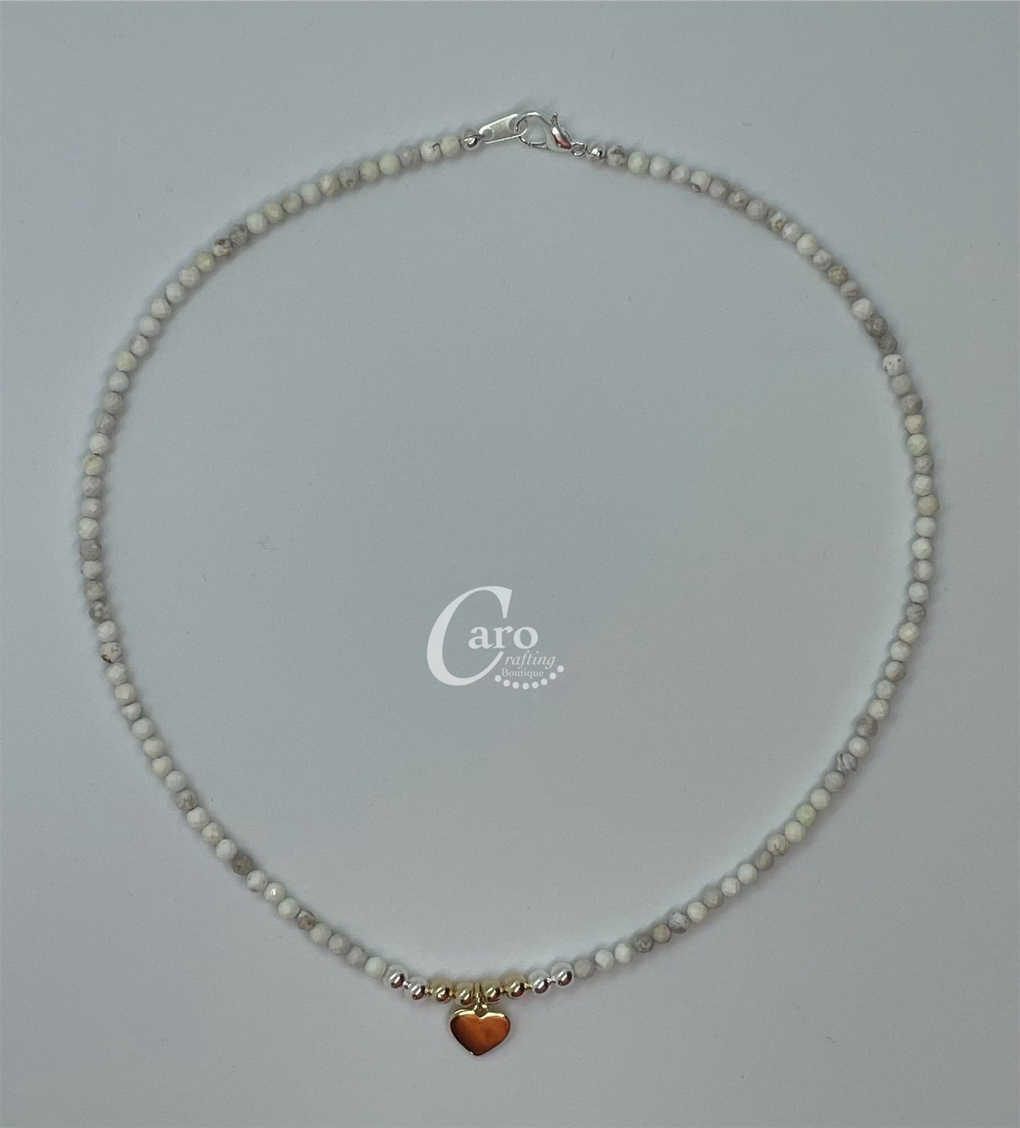 Brazilian Gold Filled Heart Necklace