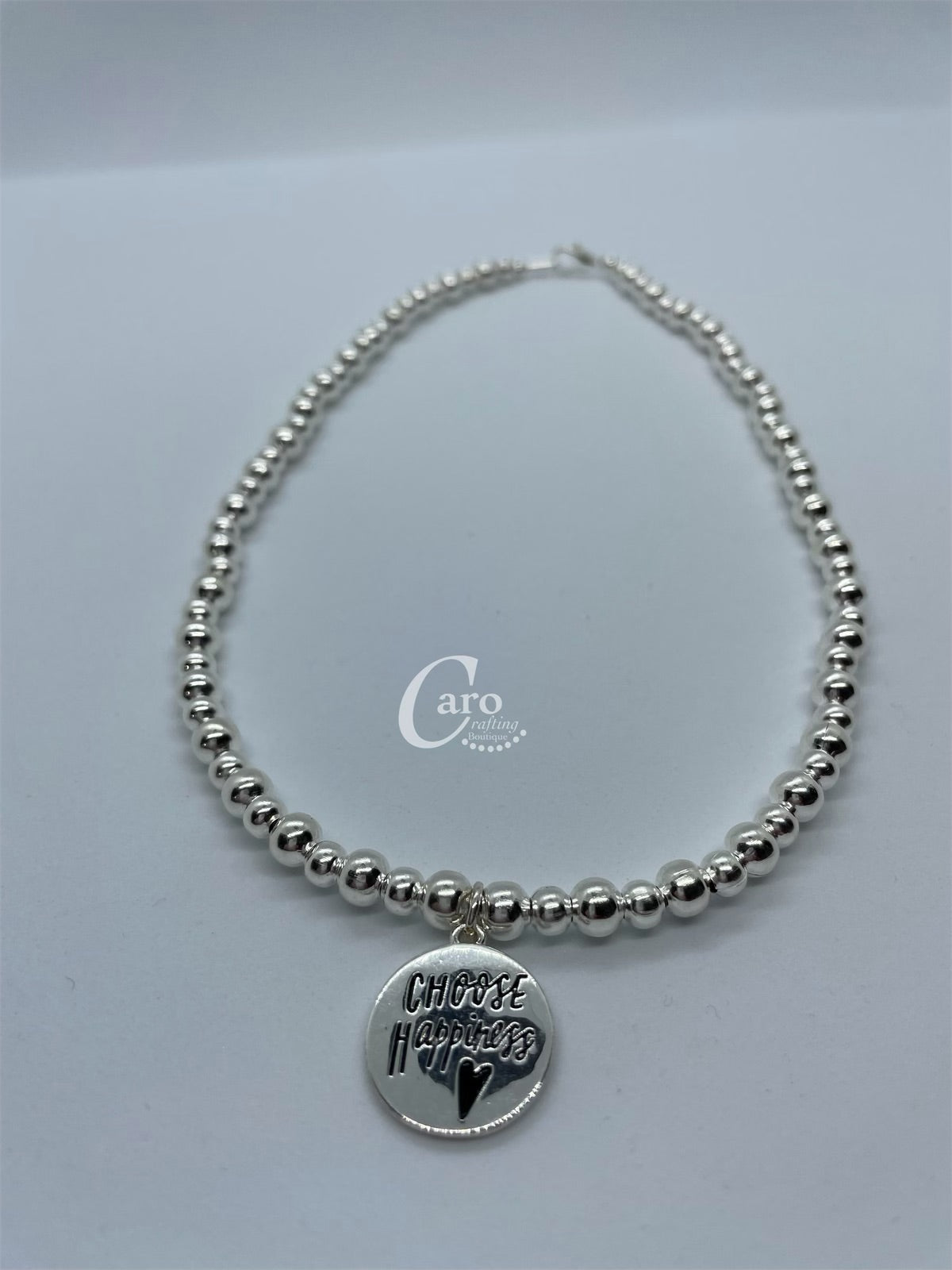Silver Plated Necklace - Charm Options Available