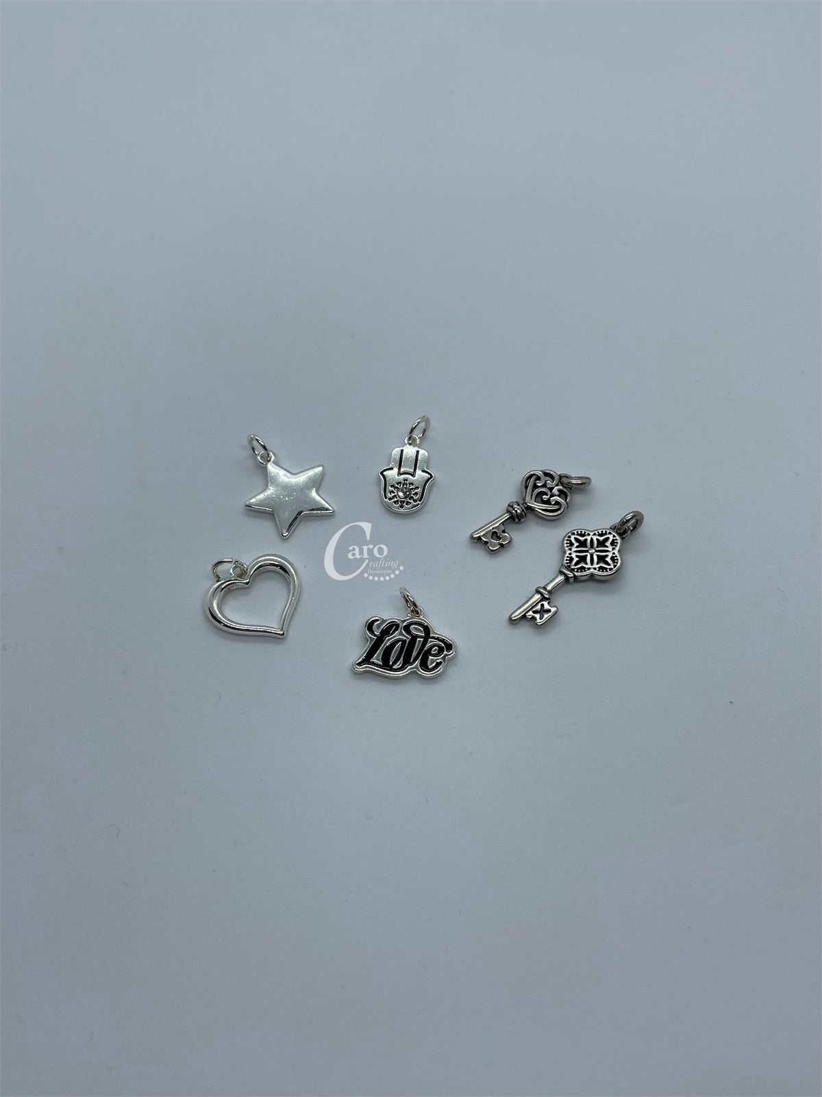 Silver Plated Necklace - Charm Options Available