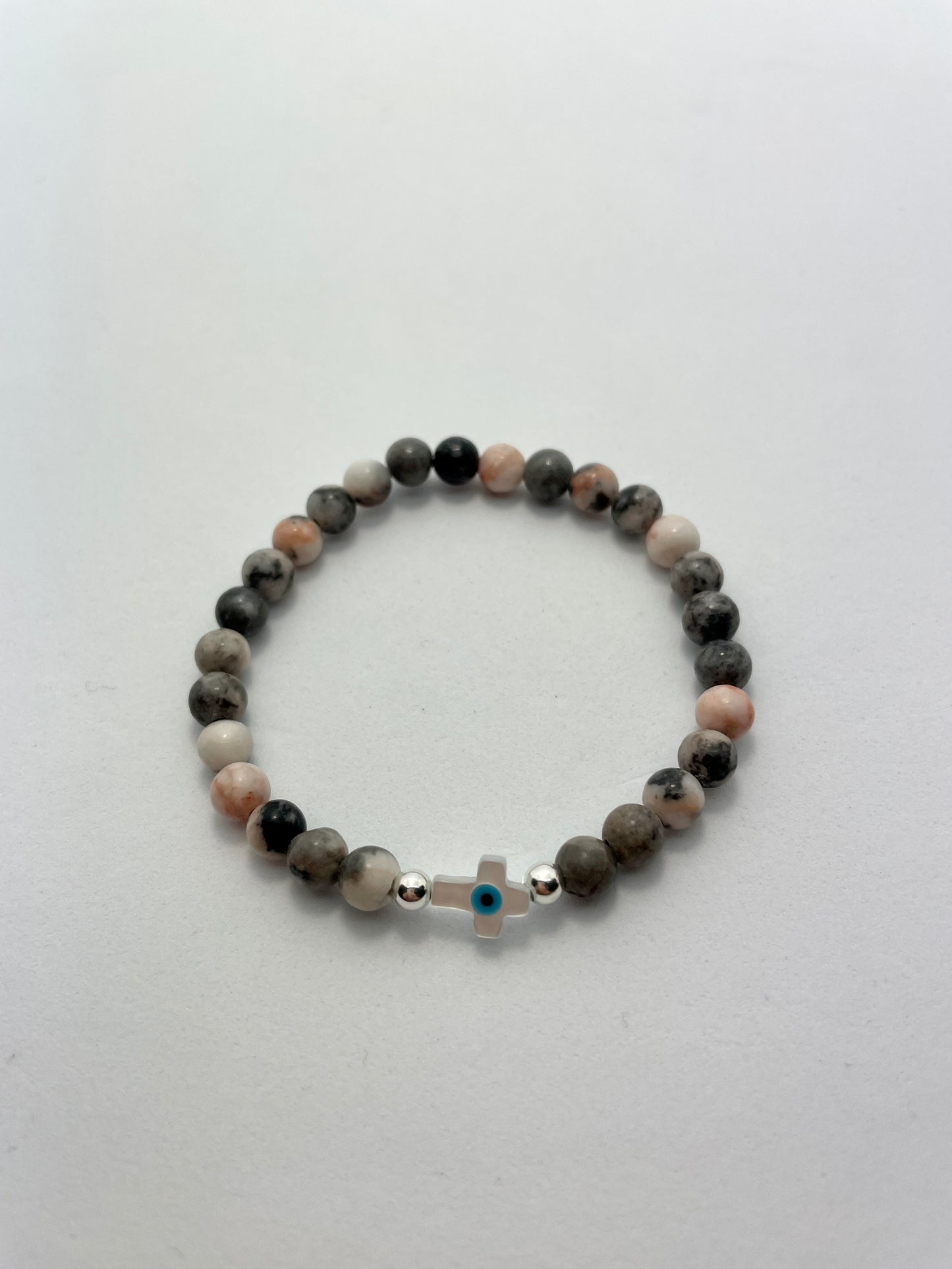 Crystal Bracelet & Cross