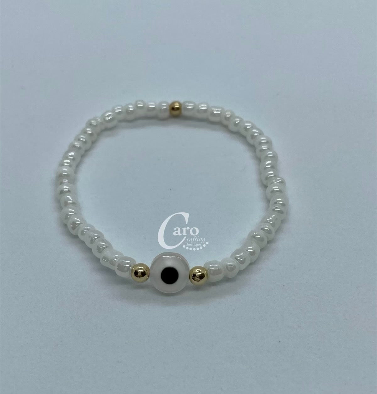 Evil Eye Bracelet 18kt Gold Filled