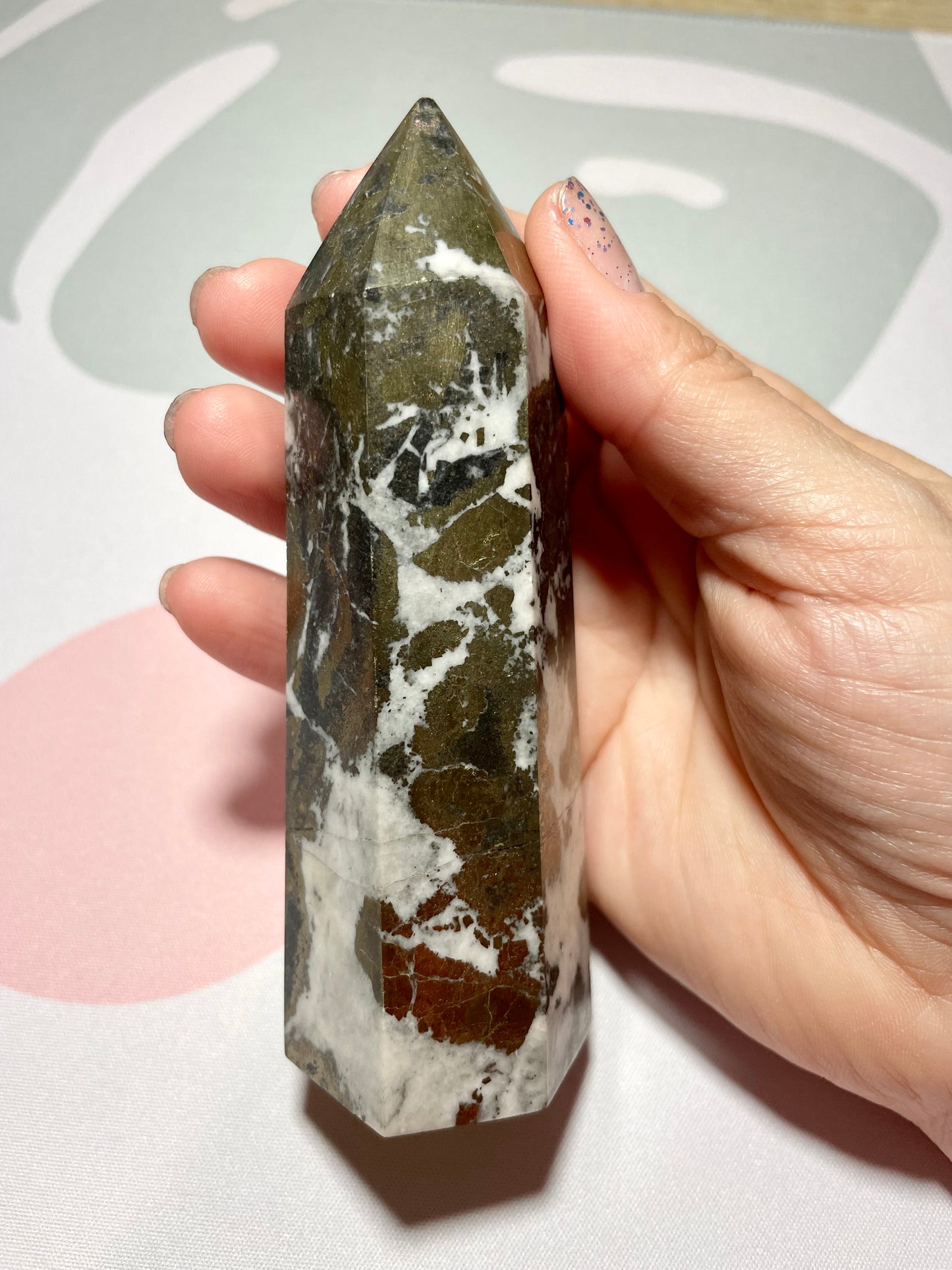 Point Crystal Pyrite