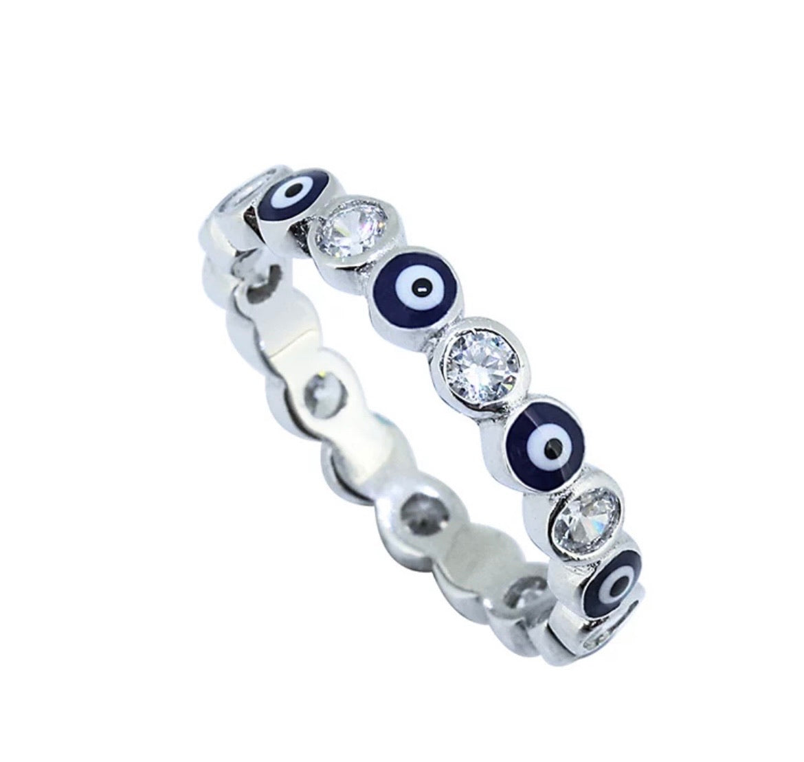 Evil Eye 🧿 Ring 925 Silver