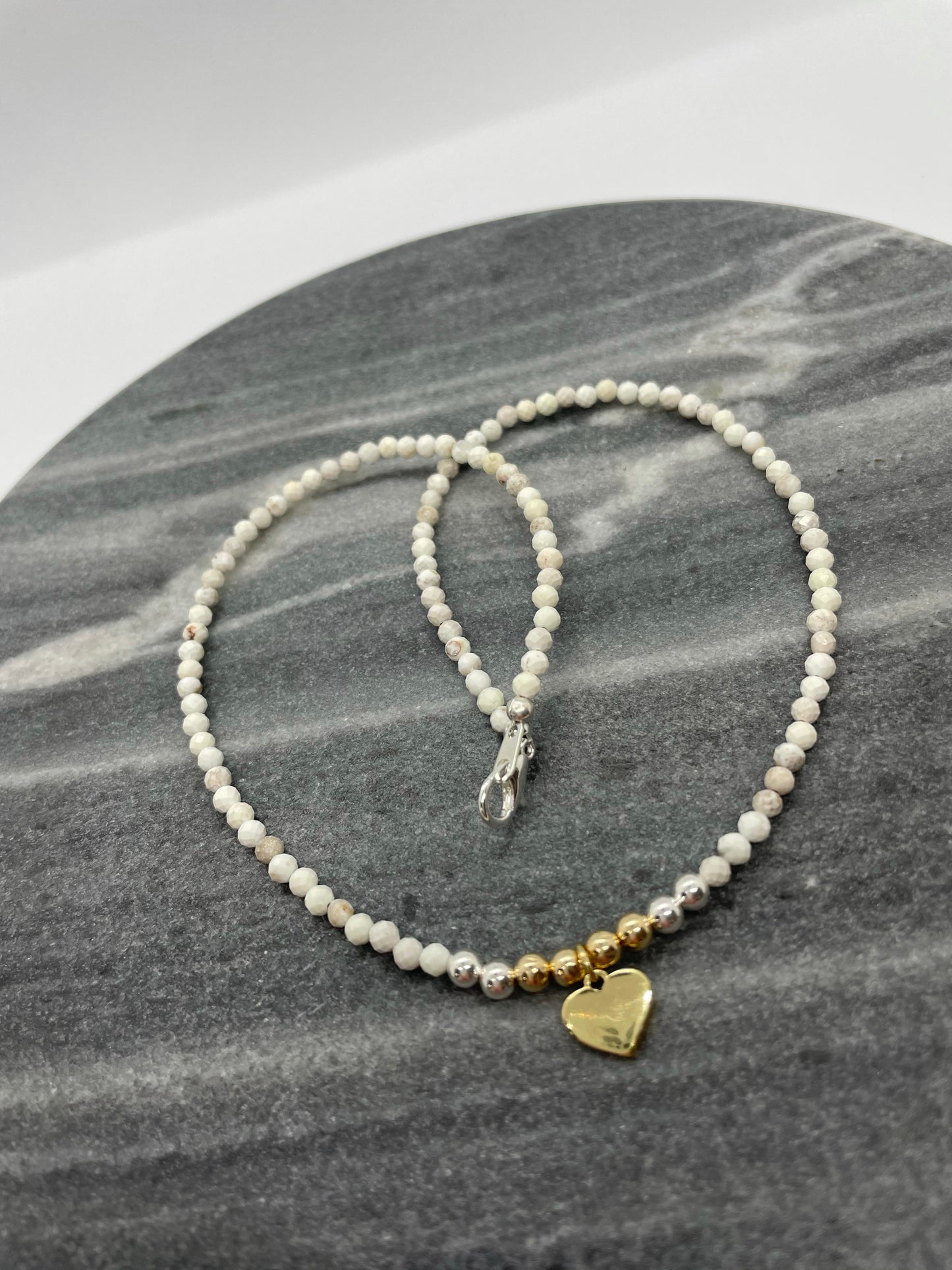 Brazilian Gold Filled Heart Necklace