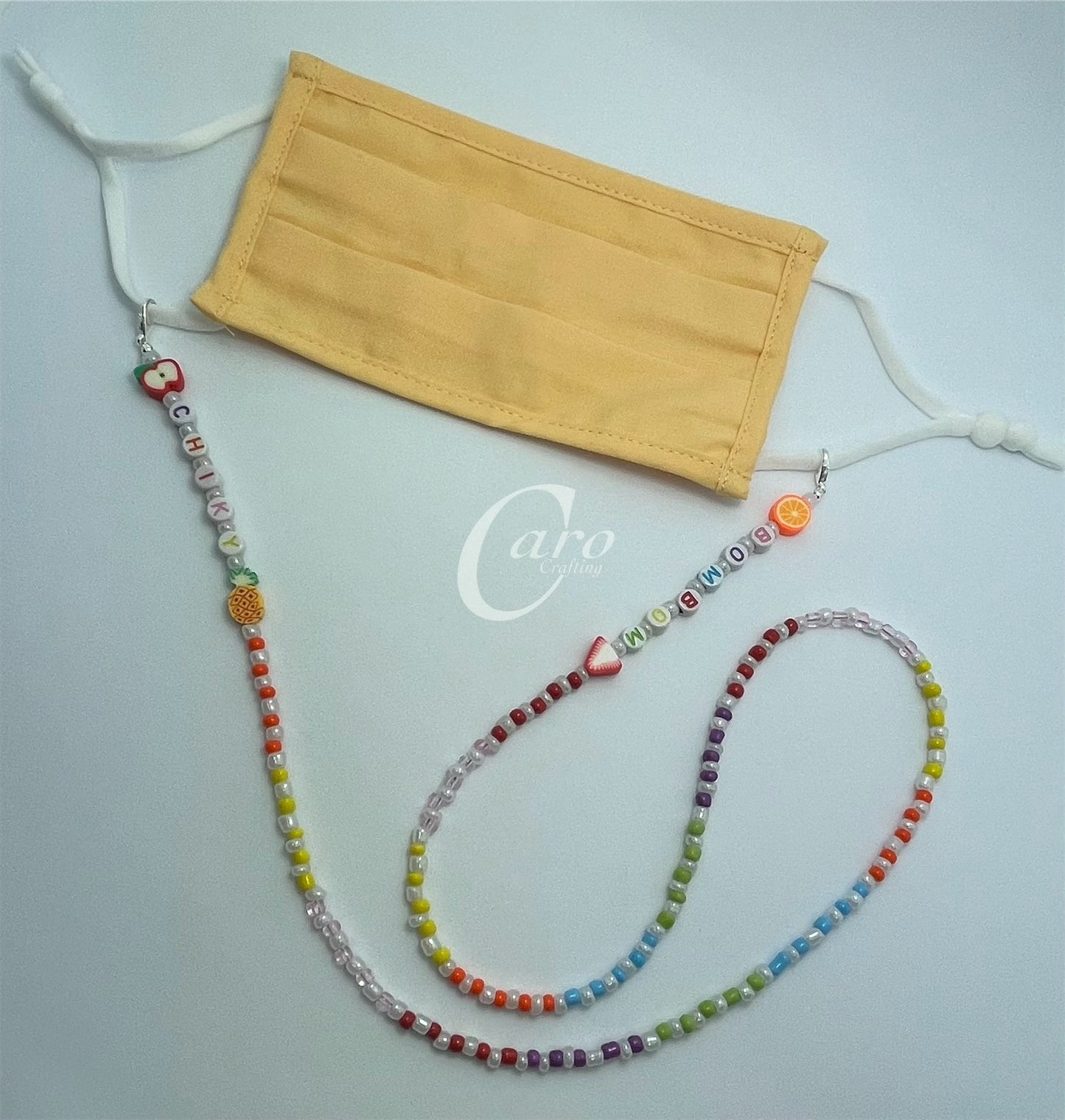 Fruit Multicolor Mask Chain