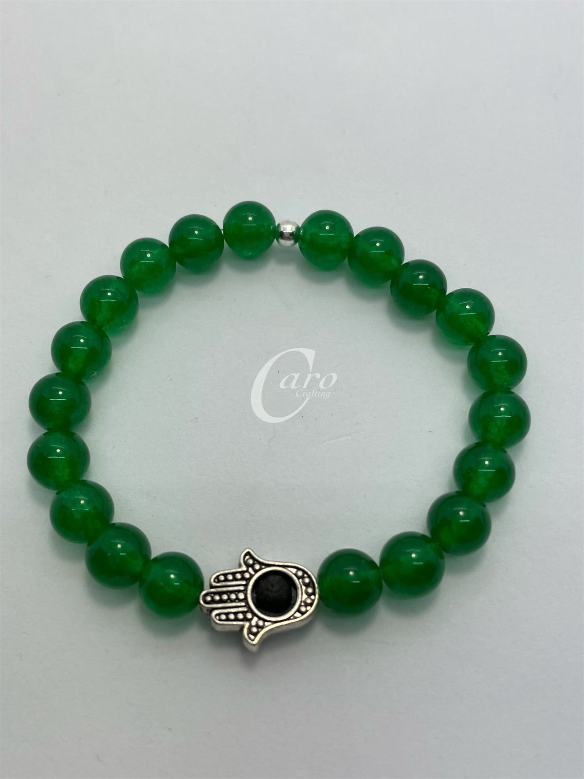 Crystal Bracelet & Hamsa Hand
