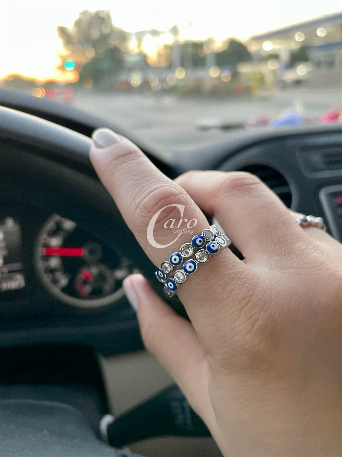 Evil Eye 🧿 Ring 925 Silver