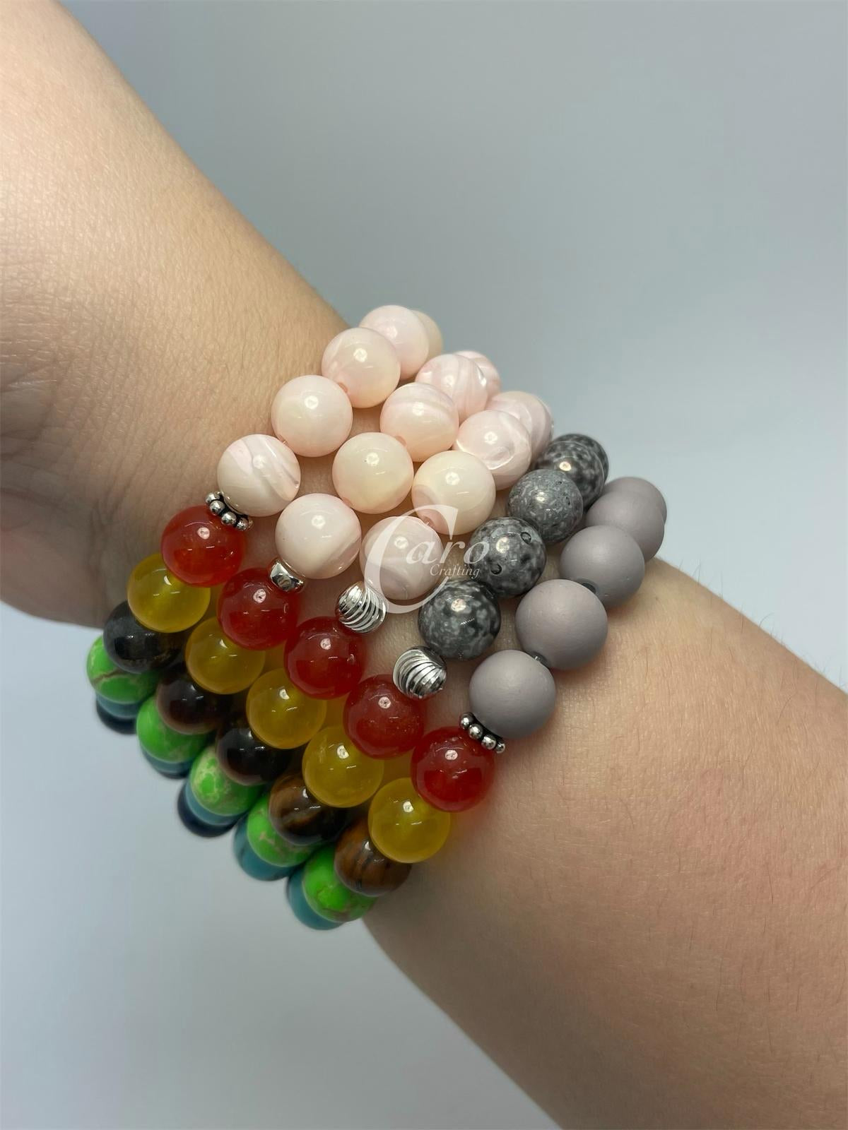 Crystal Bracelet 7 Chakra Quartz