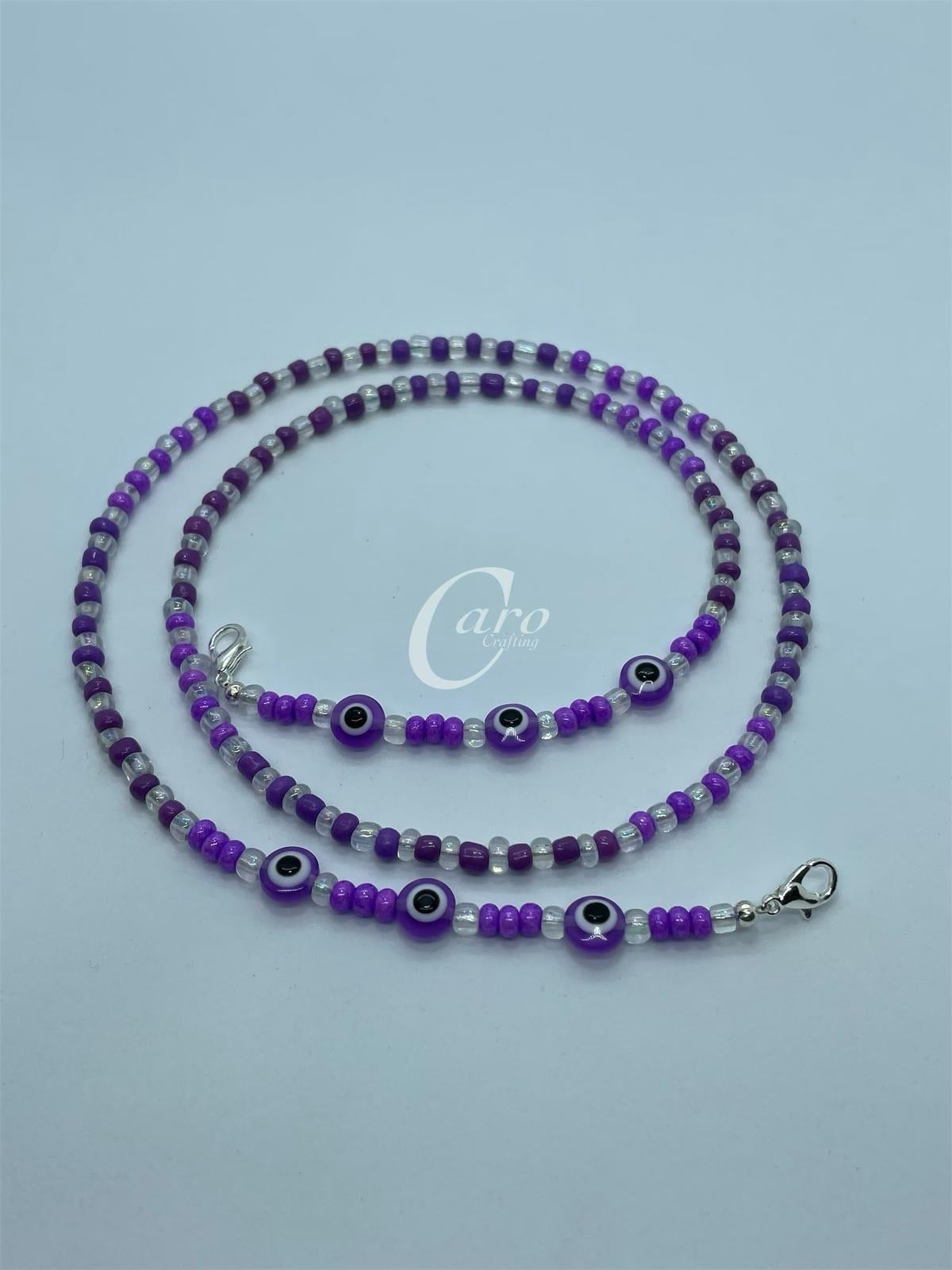Evil Eyes Mask Chain/Glasses Chain