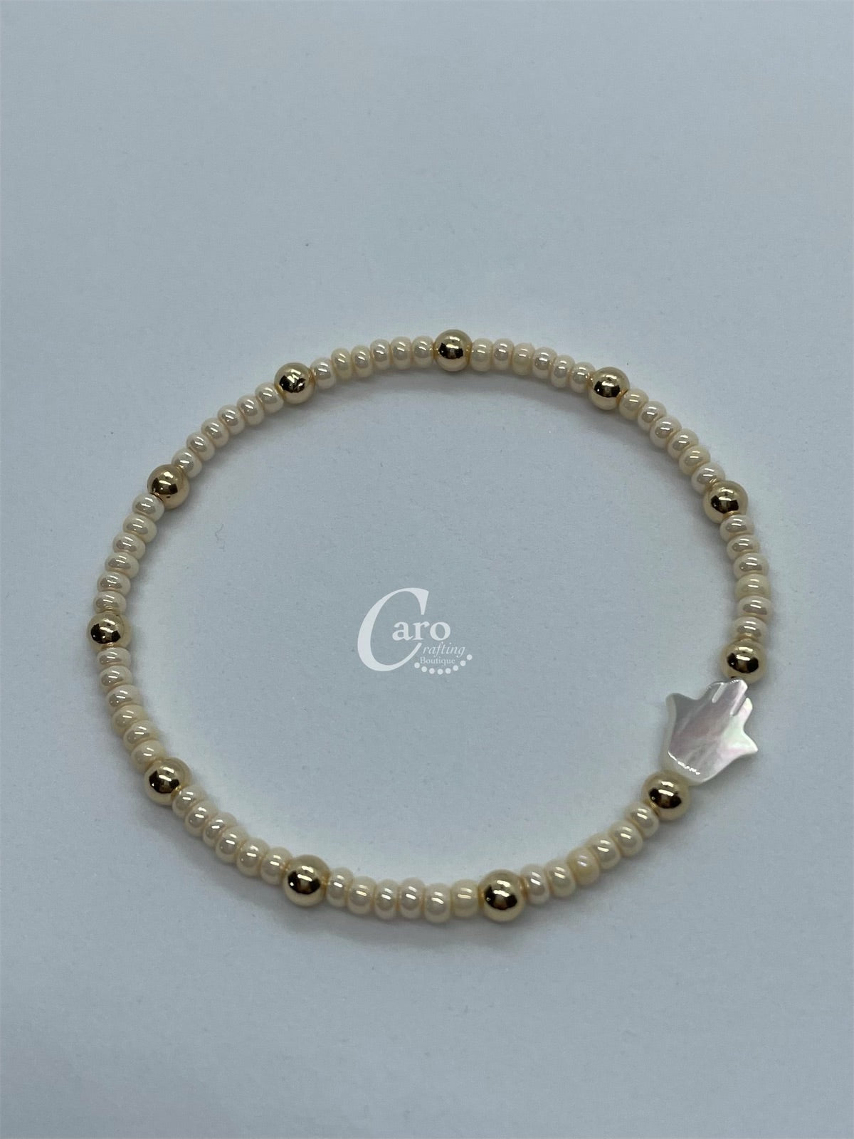 Hamsa Hand Brazilian Gold Filled Bracelet