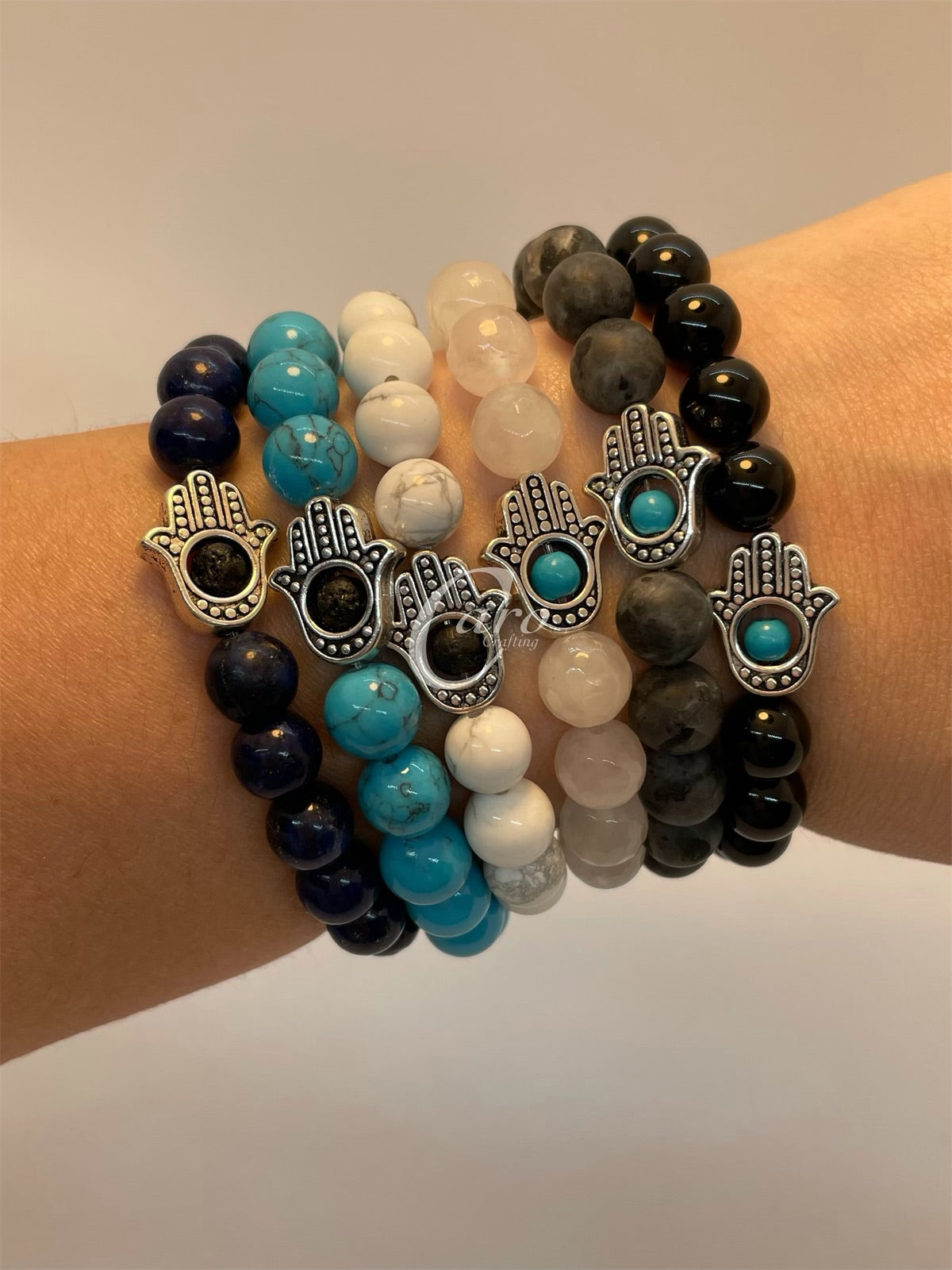 Crystal Bracelet Hamsa Hand