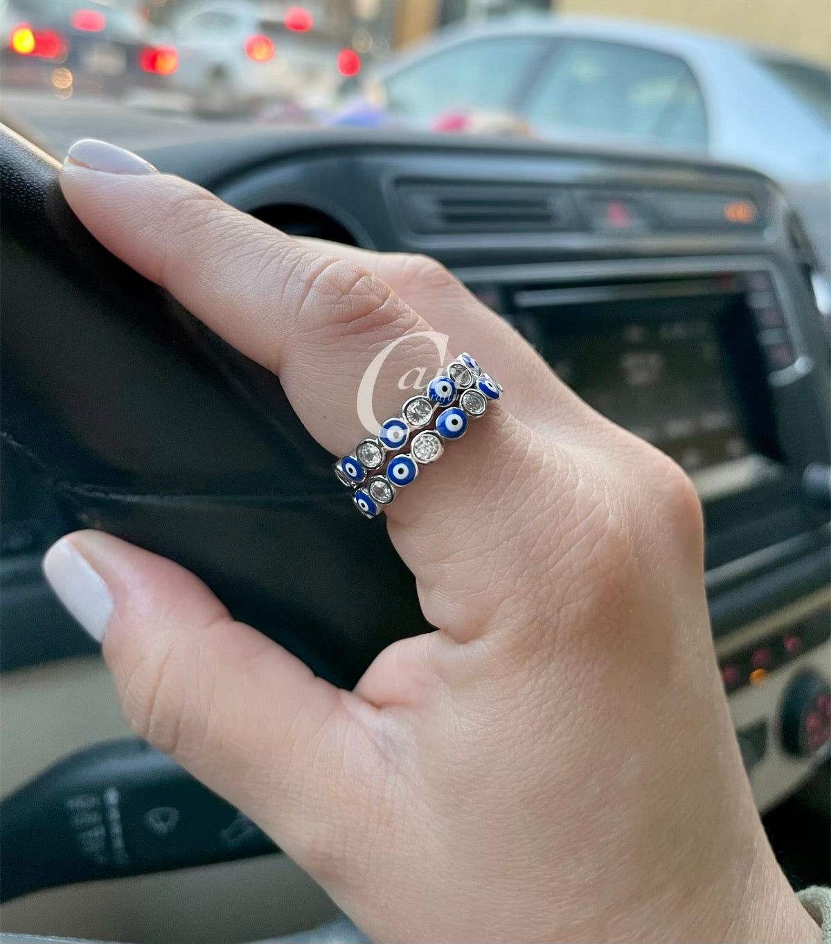 Evil Eye 🧿 Ring 925 Silver