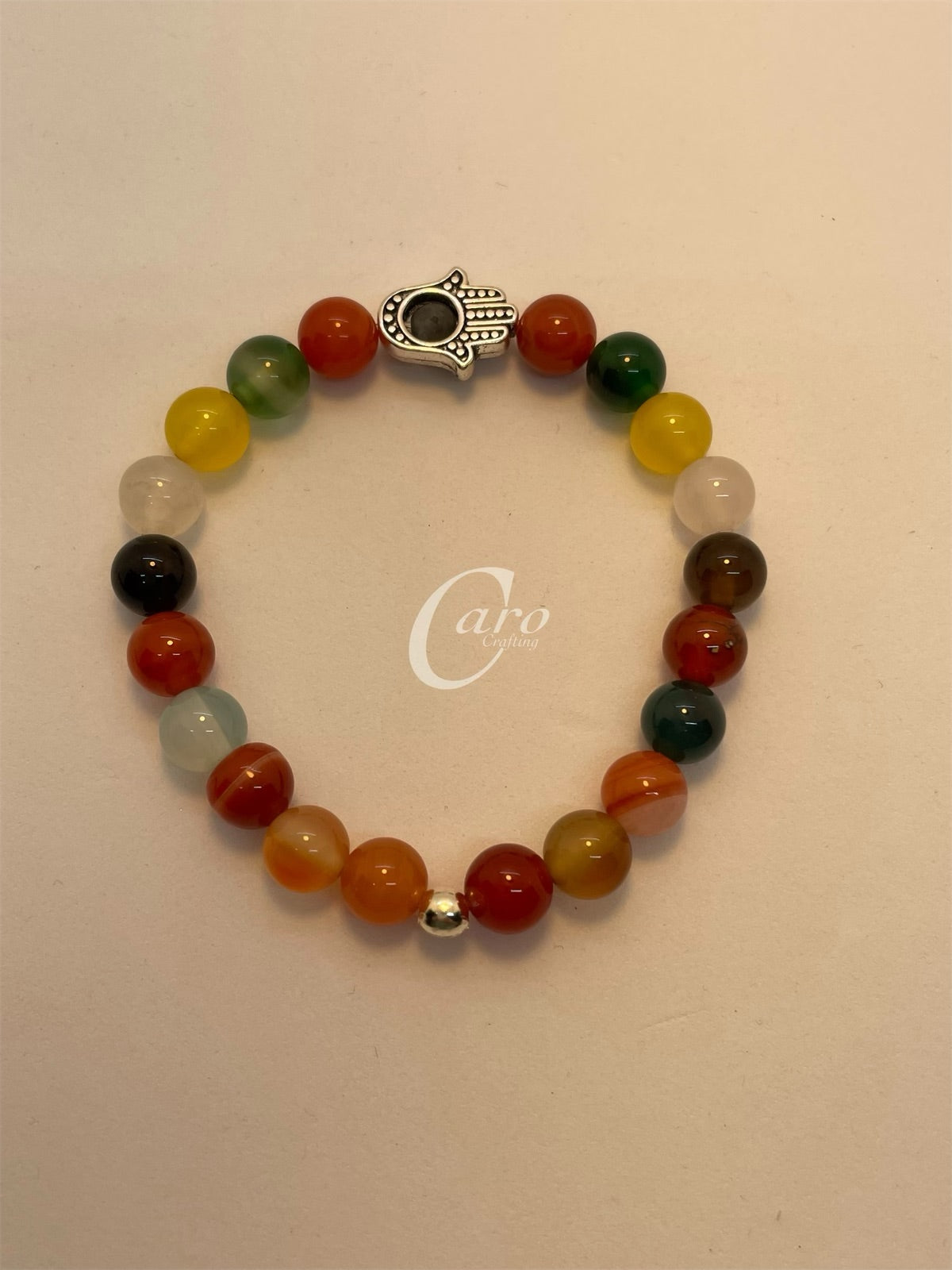 Crystal & Hamsa Hand Bracelets