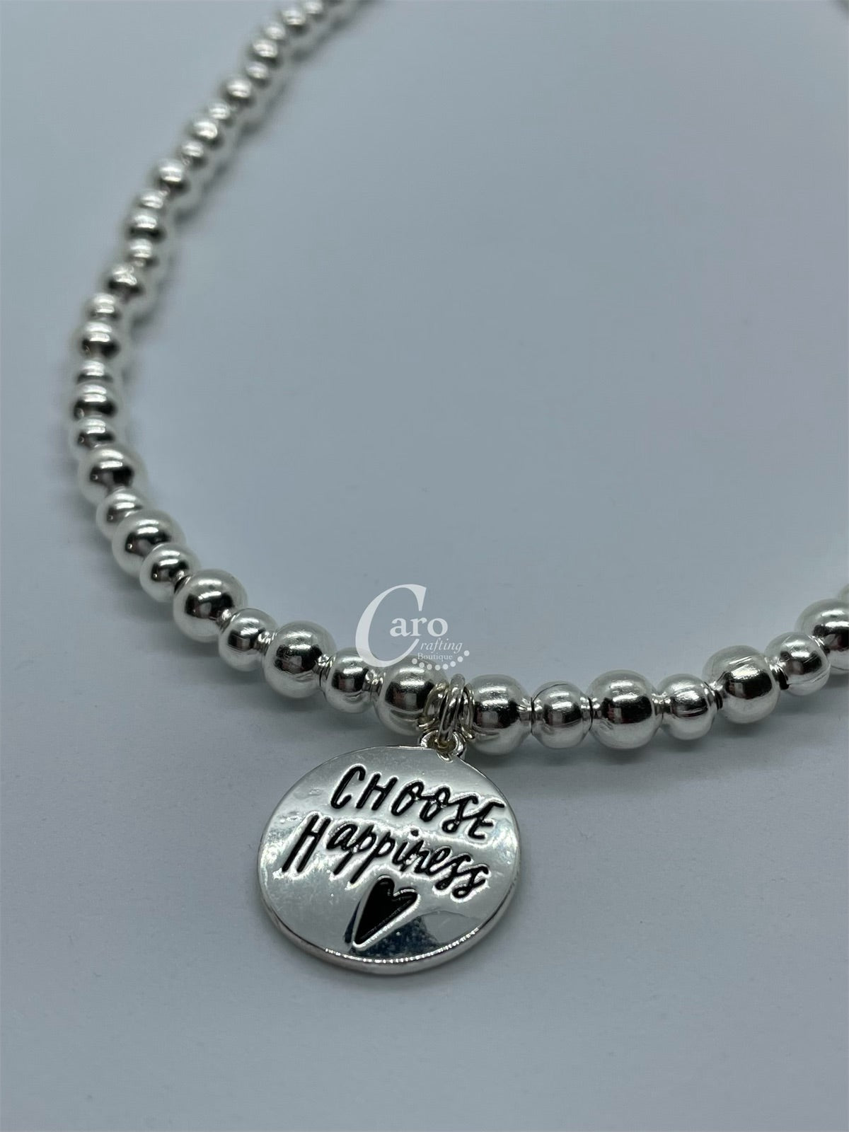 Silver Plated Necklace - Charm Options Available