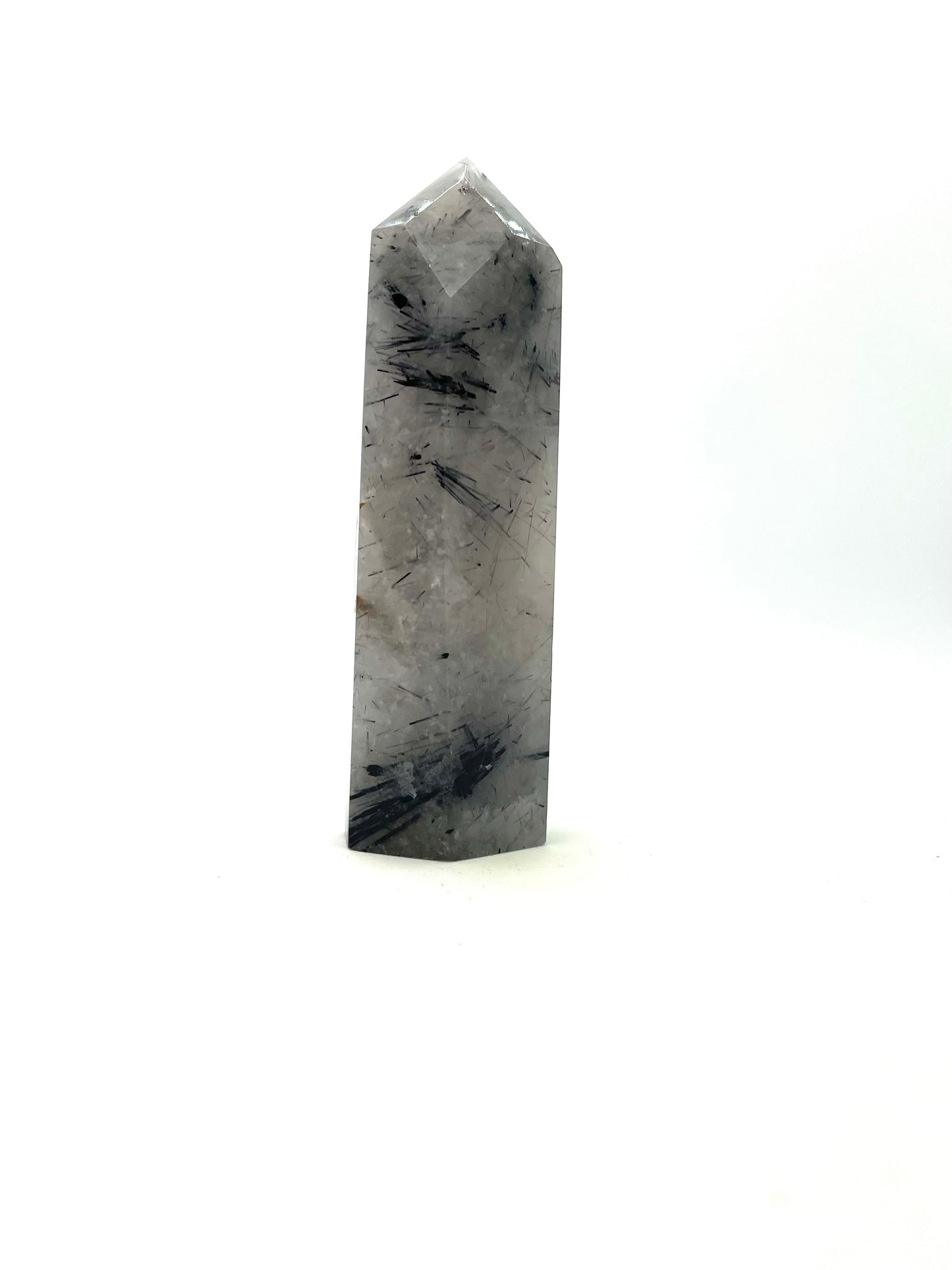 Point Crystal Black Tourmaline