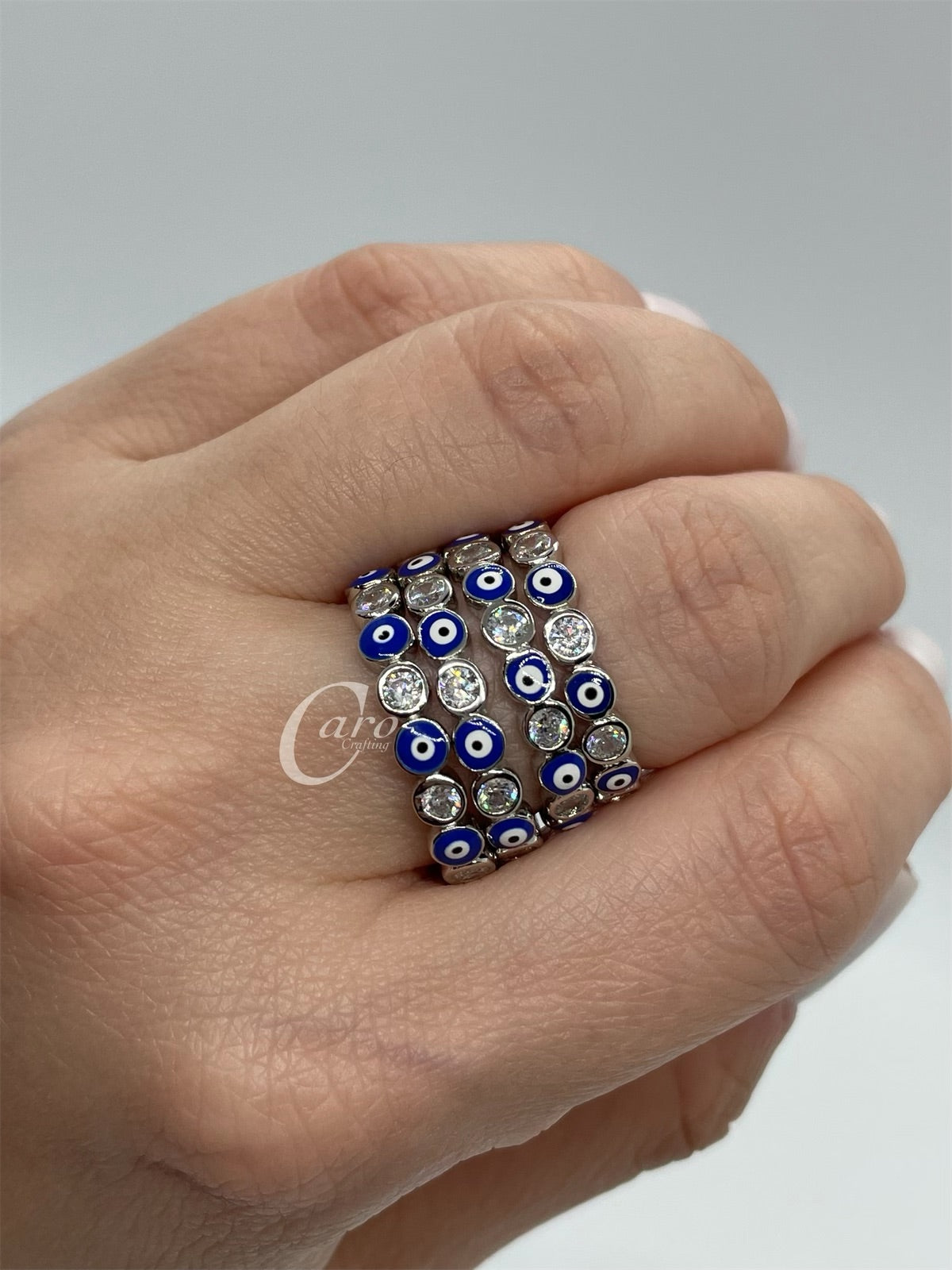 Evil Eye 🧿 Ring 925 Silver