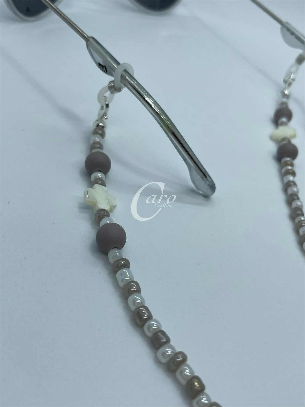 Gray Cross Mask chain