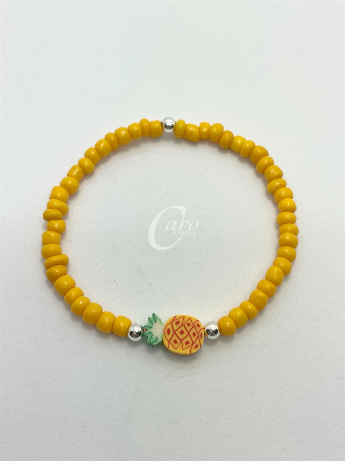 Silver Plated Fruit Bracelet