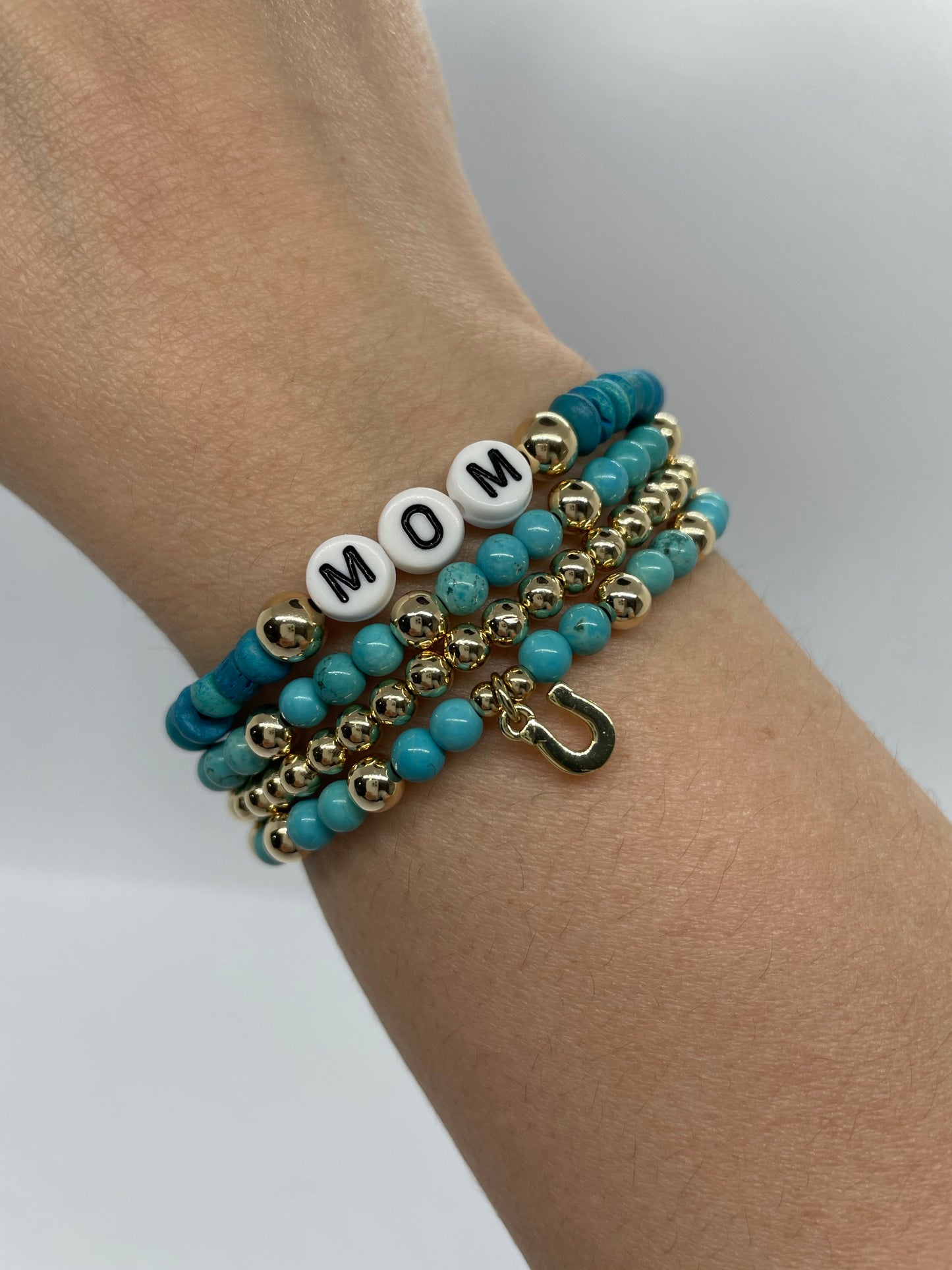 Turquoise Mother’s Bracelet